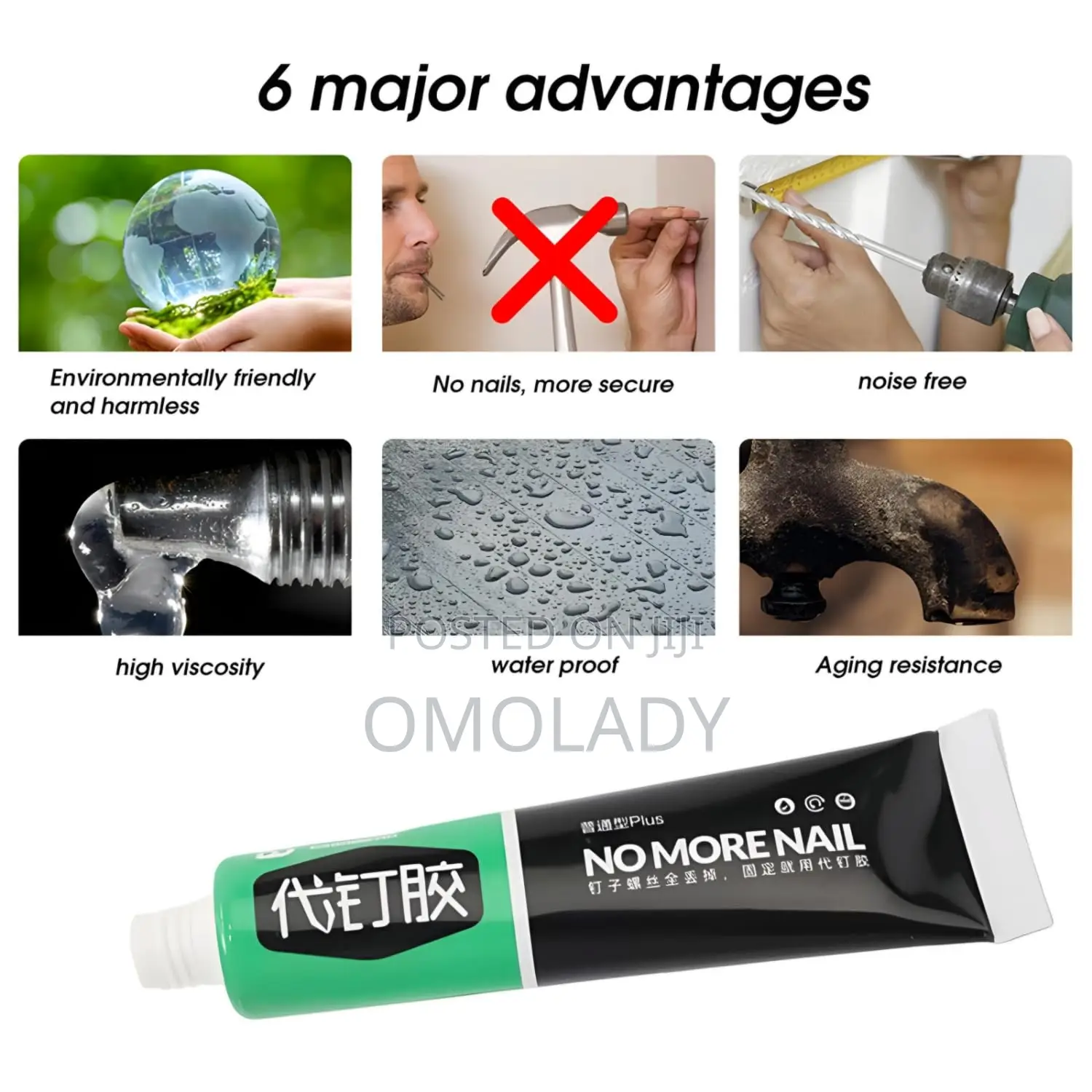 Super Strong Nail Free Glue Sealant