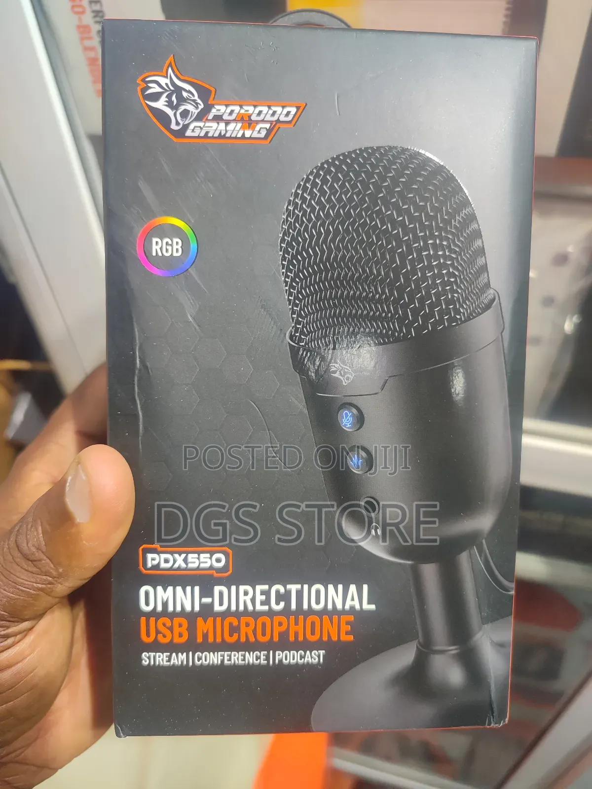 Porodo PDX550 Omni Direction USB Microphone