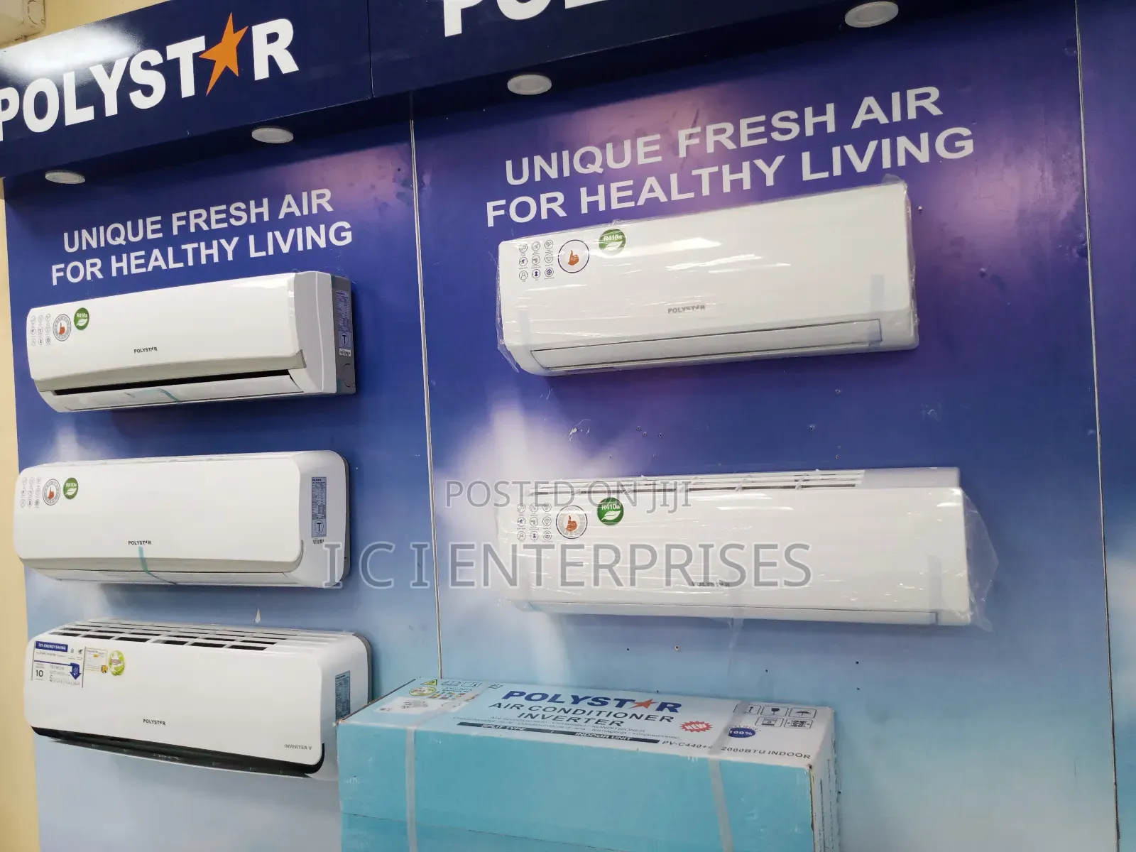 Polystar 1hp Split Inverter Copper a/C