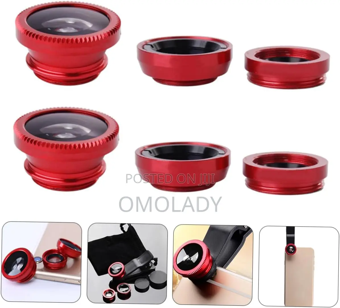 Fish Eye Lens Phone Magnifier.
