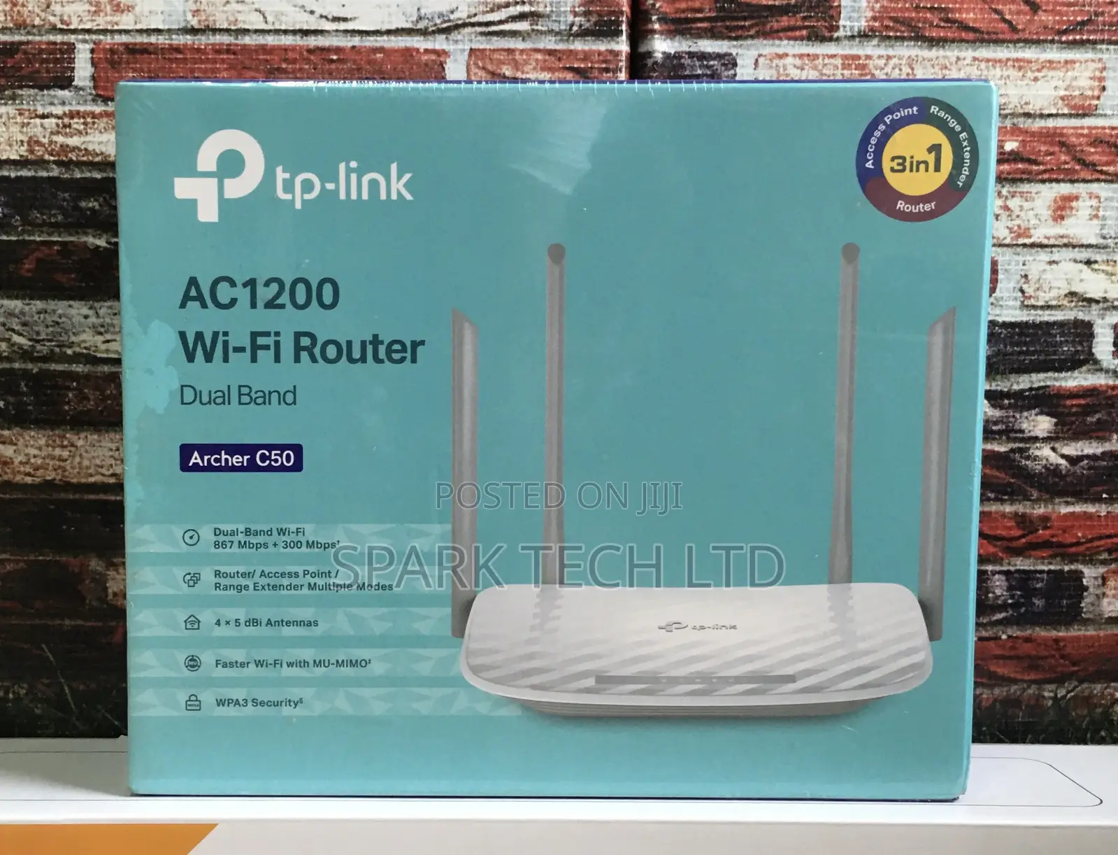 Tp-Link Ac1200 Dual Band Wifi Router