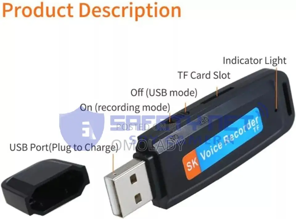 Digital Voice Recorder With Supportable Micro Sd Slot