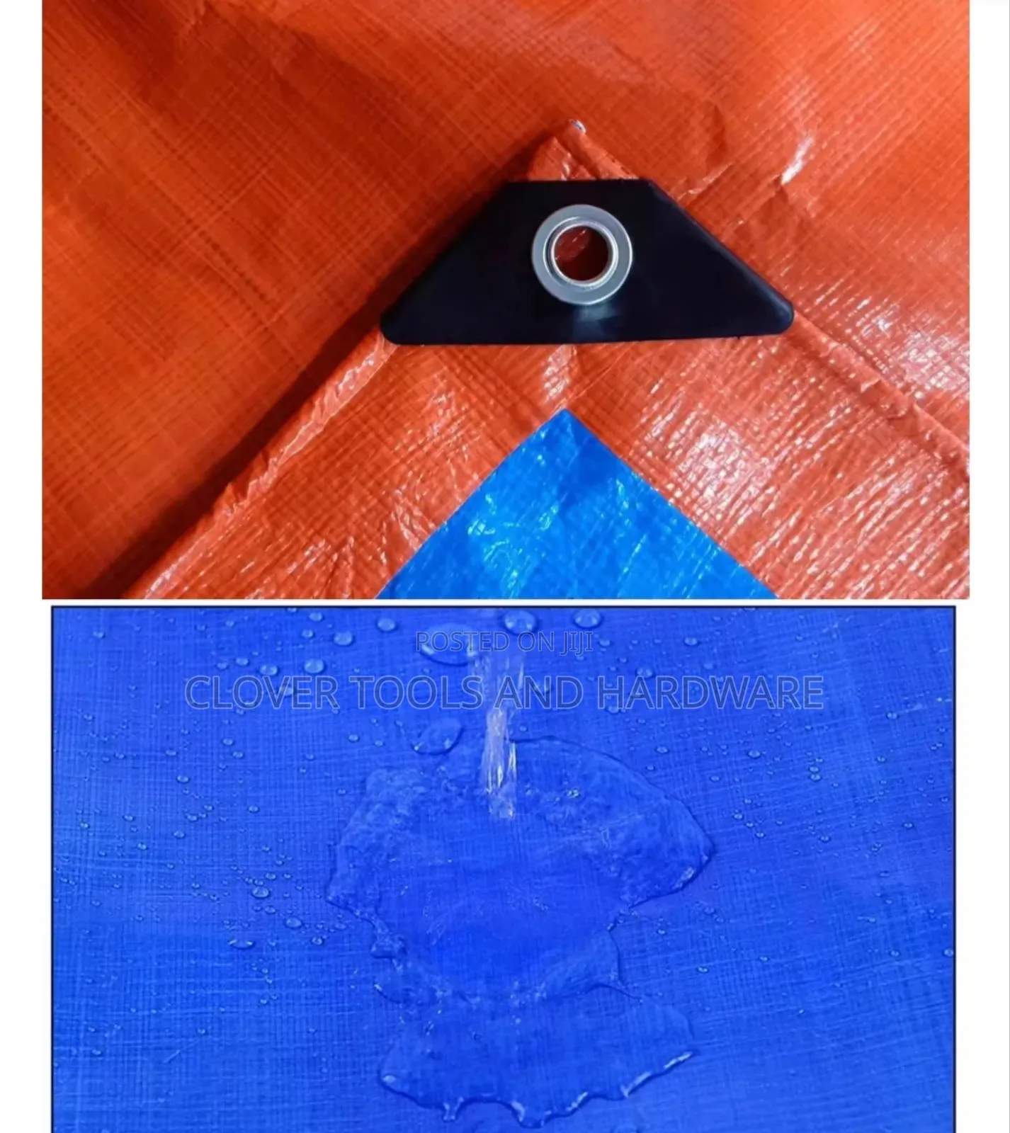 Heavy Duty Waterproof Tarpaulin 3m*50m. Per Yard Available