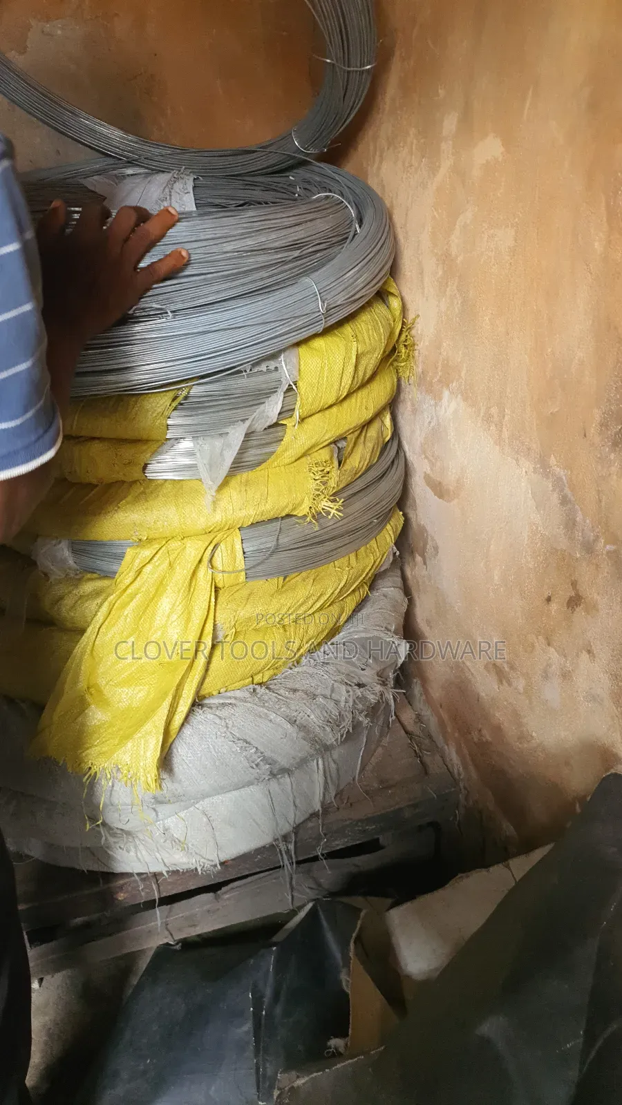 Galvanized Steel Wire/Iron Wire 2.2mm. 50kg or Per Kg