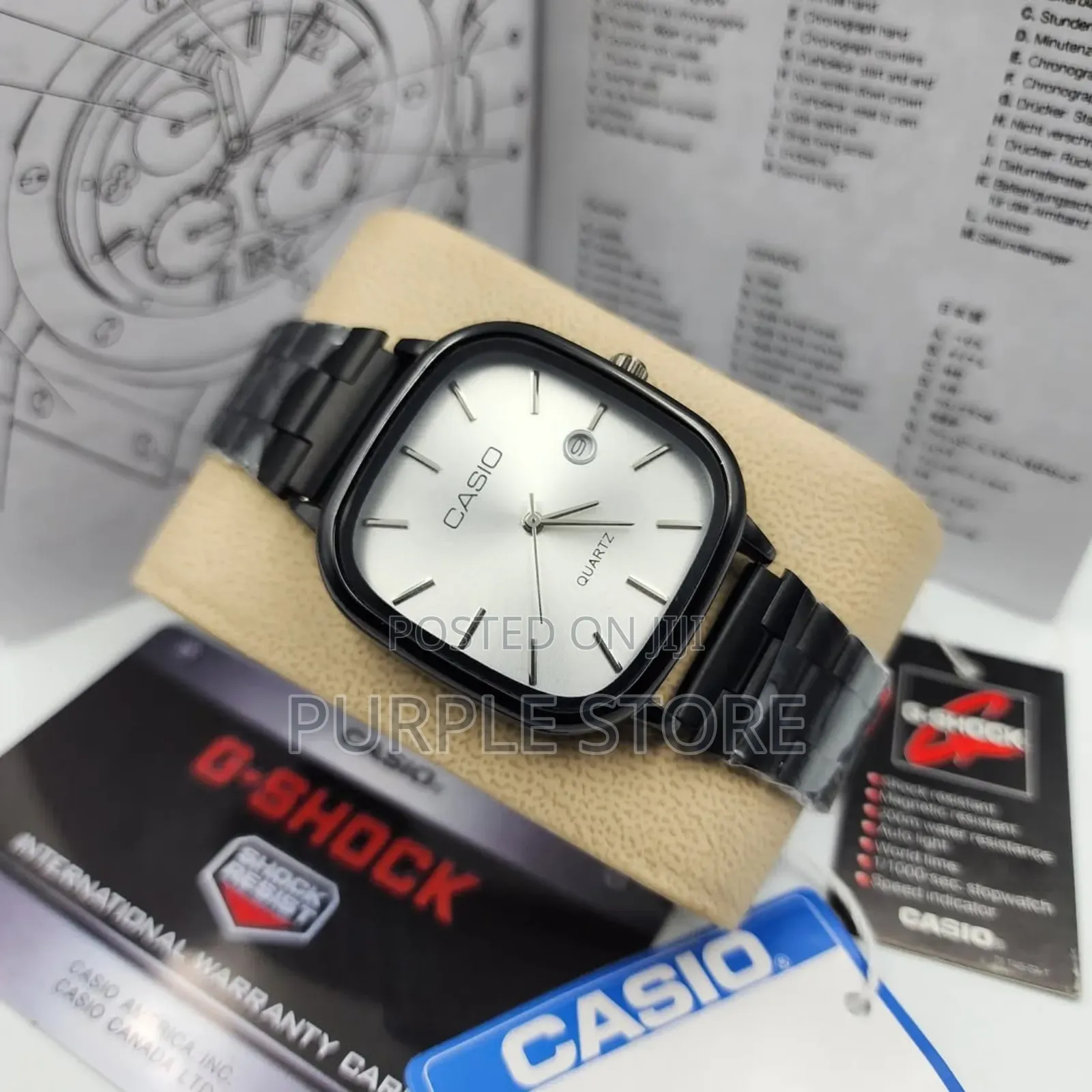 Casio Unisex Steel Strap◆Different◆Colours