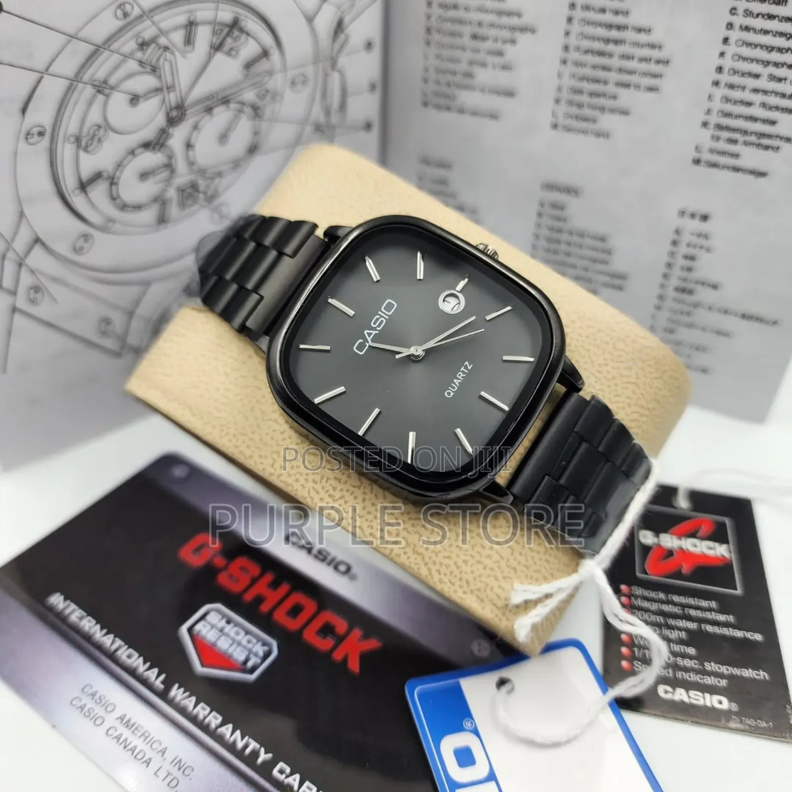 Casio Unisex Steel Strap◆Different◆Colours