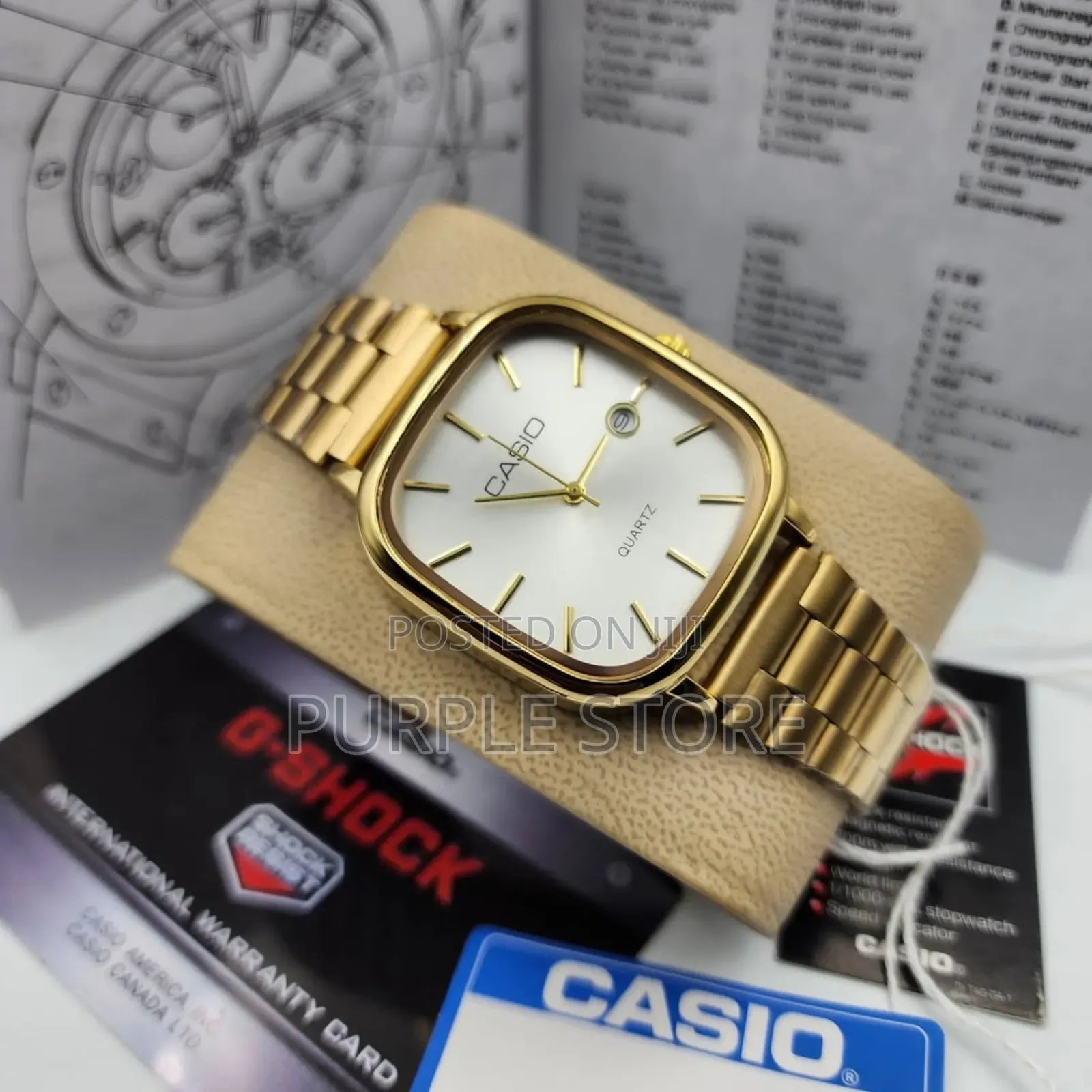 Casio Unisex Steel Strap◆Different◆Colours