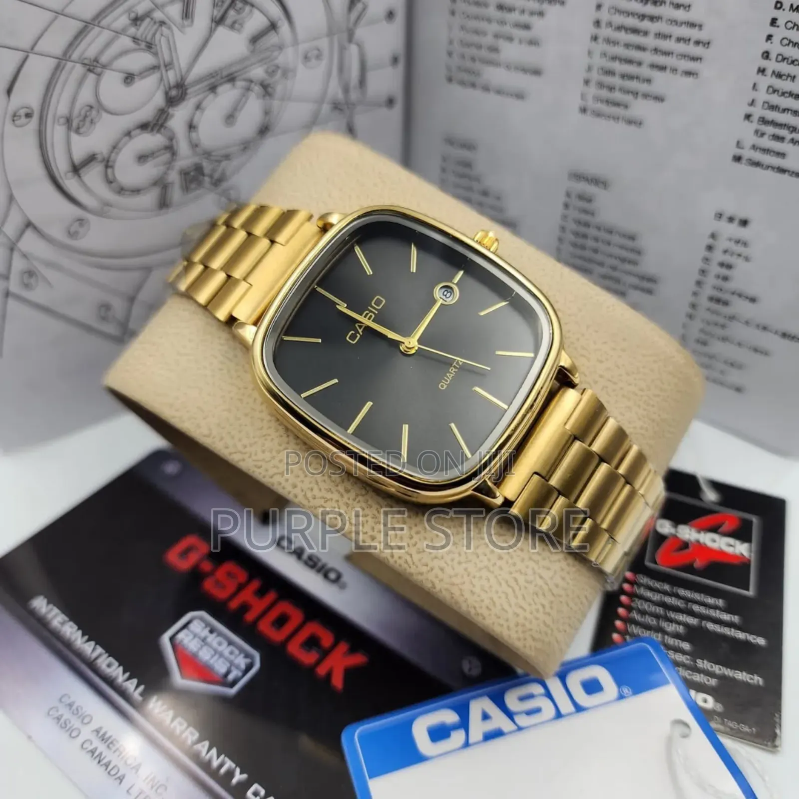 Casio Unisex Steel Strap◆Different◆Colours