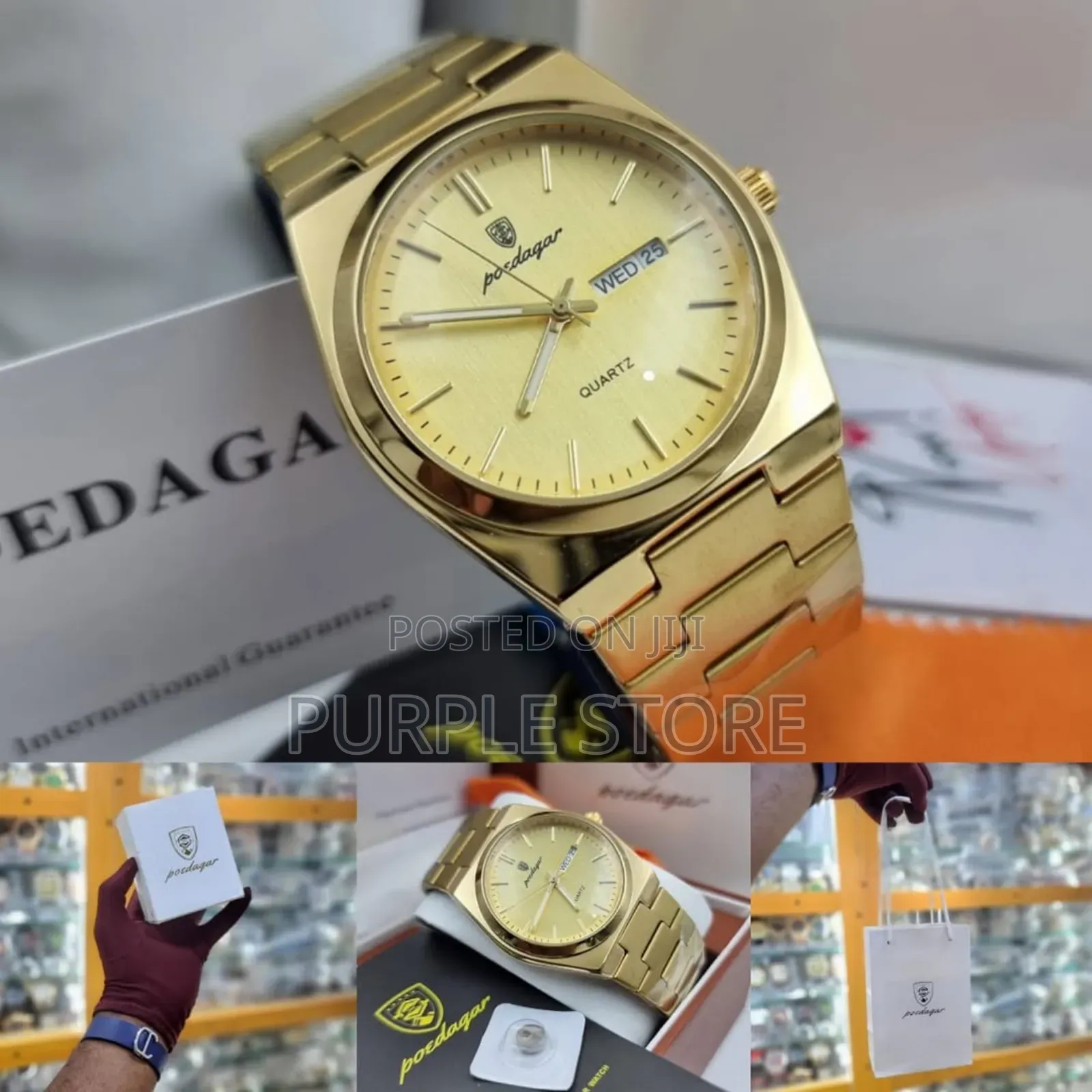 Poedagar Quality Steel Non Fade Fully Packaged
