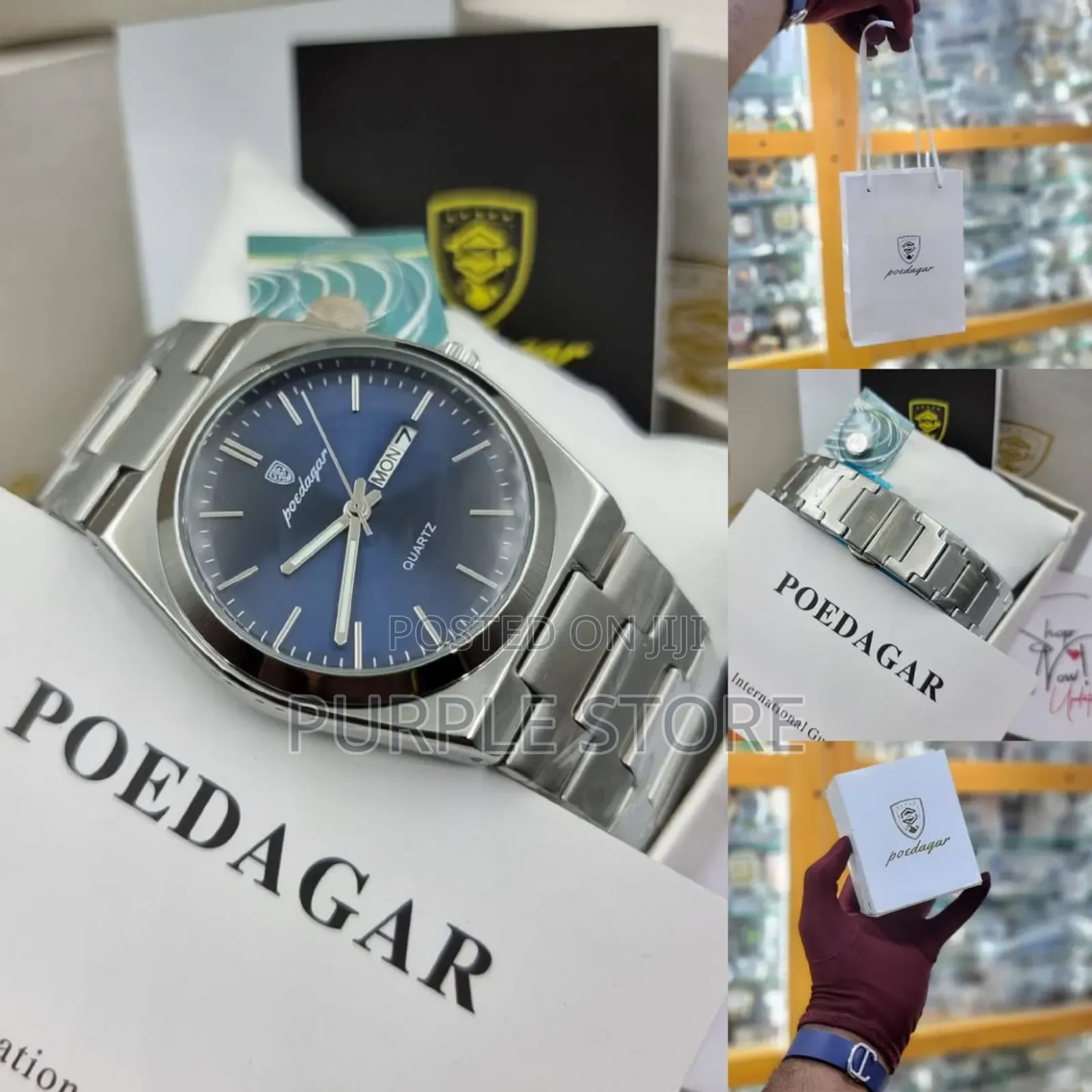 Poedagar Quality Steel Non Fade Fully Packaged