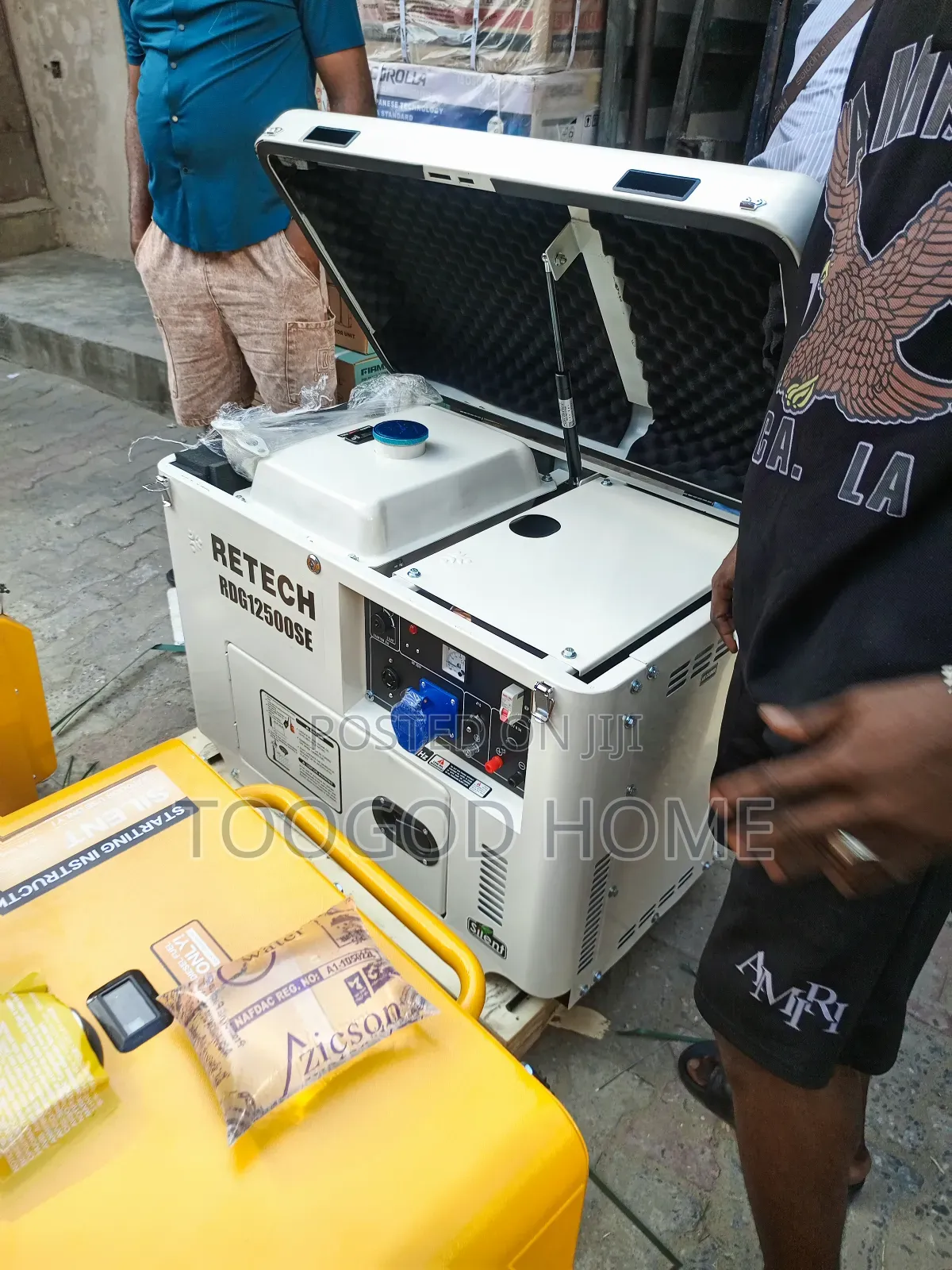 Original Retech Diesel Generator Full Copper Coil