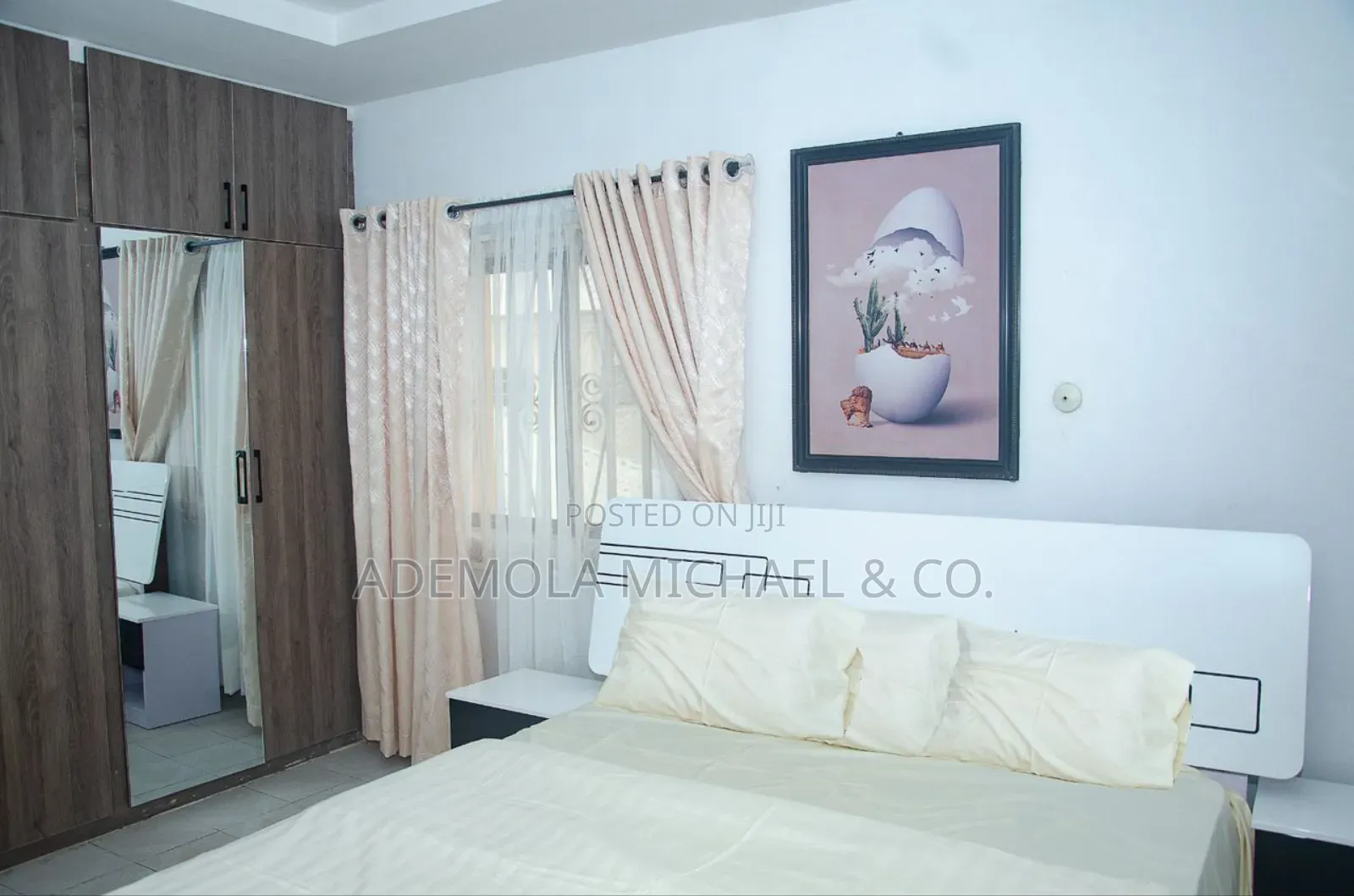 Furnished 3bdrm Apartment in Jabi for rent