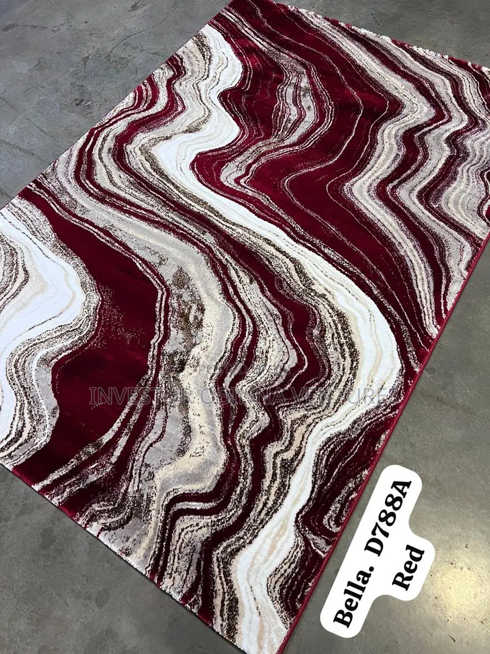 Unique Luxury Center Rug- 4by6ft, 5by7ft, 7by10ft, 8by11ft