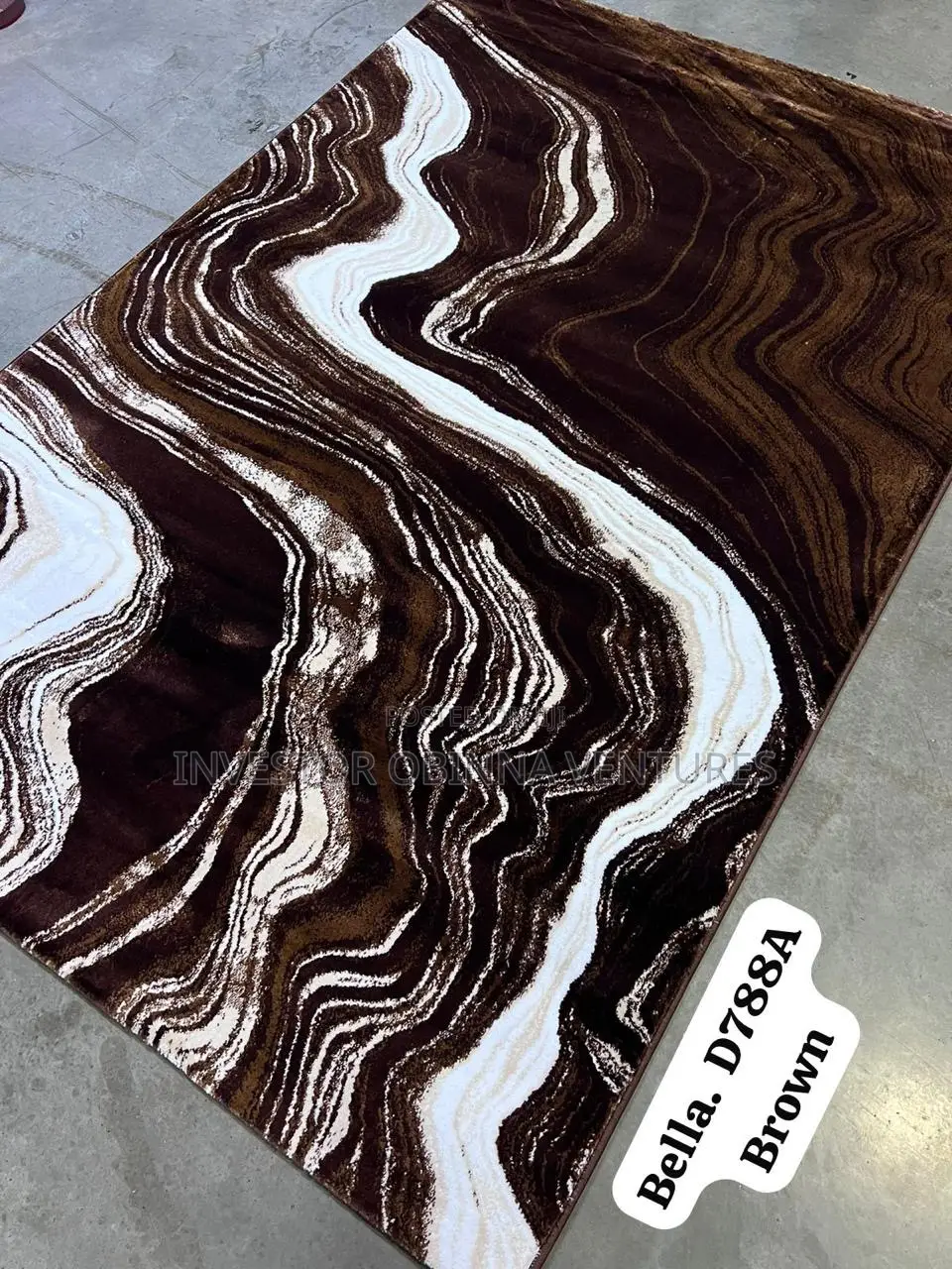 Unique Luxury Center Rug- 4by6ft, 5by7ft, 7by10ft, 8by11ft