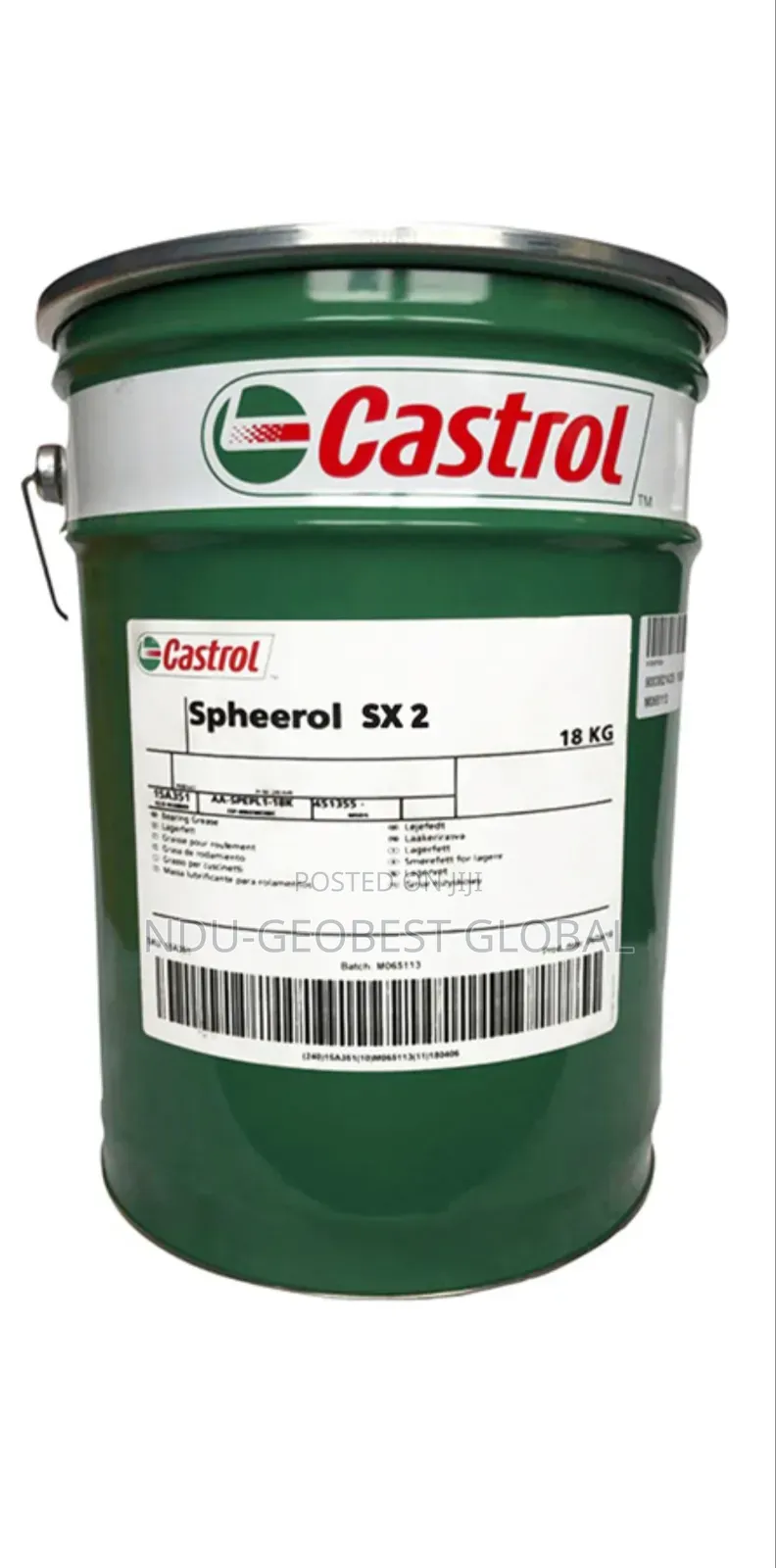 Castrol Spheerol Sx 2 (18kg)
