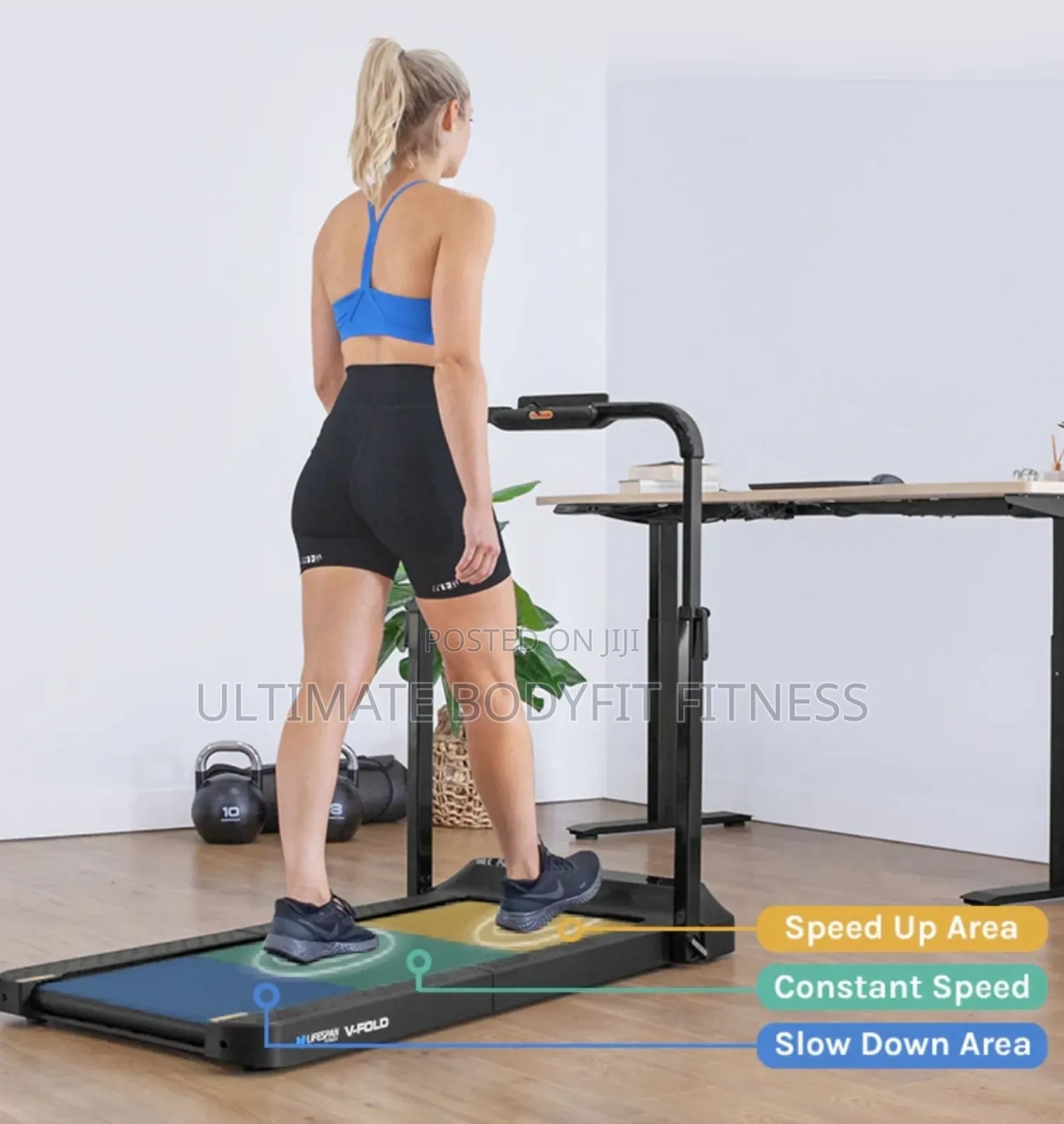Brand New 2hp Platform Foldable Treadmill Exercise
