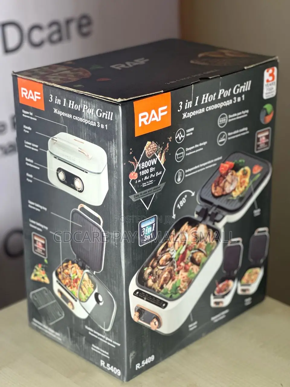 Pay Small Small Raf 3in1 Hot Pot Grill On Cdcare.App