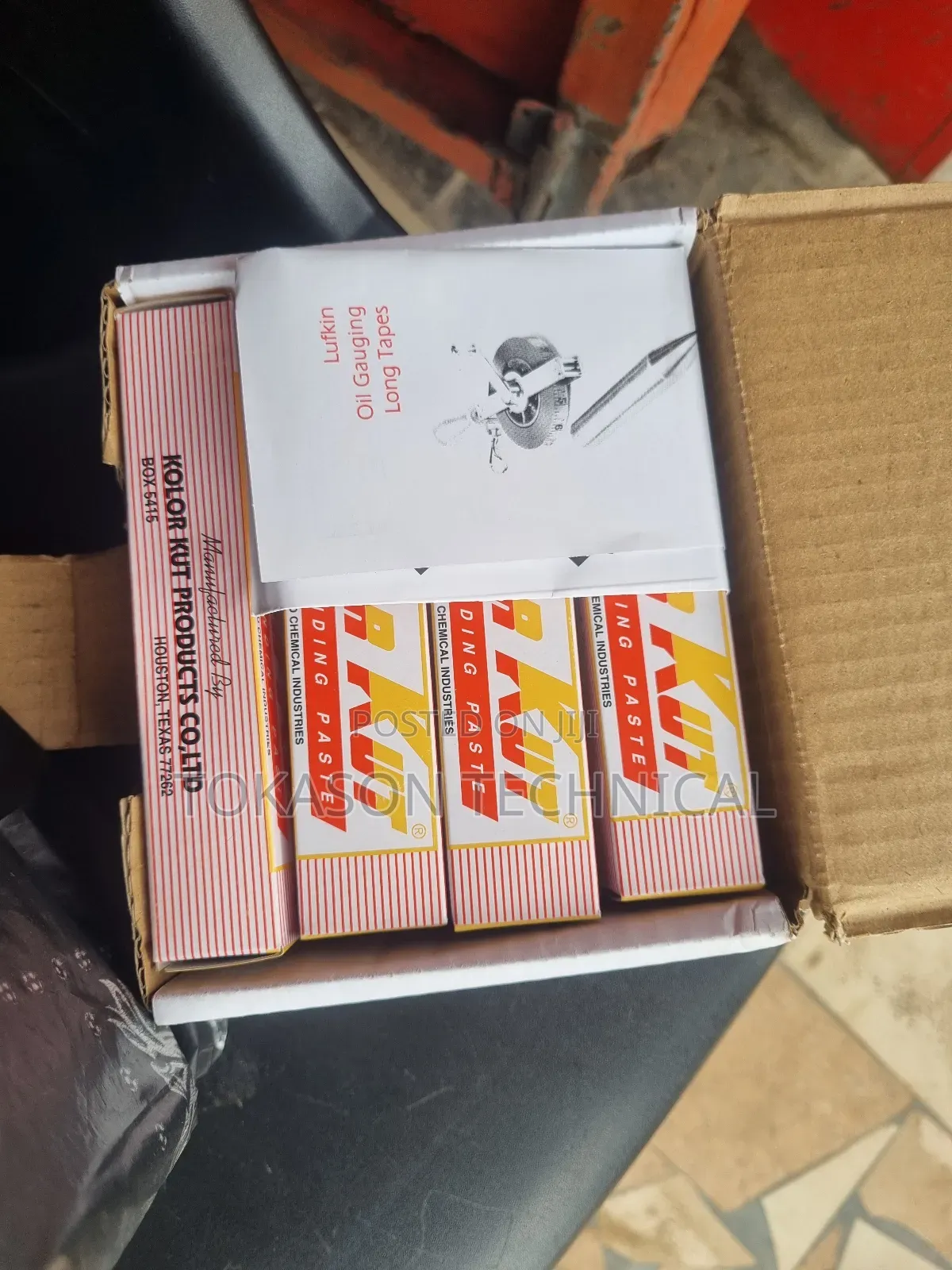 Oil Gauging Long Tape Color Kut