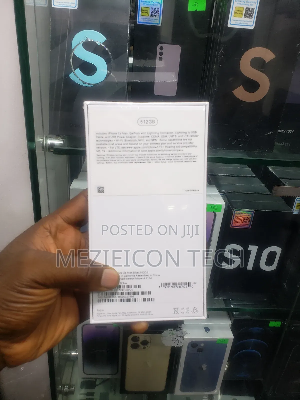 New Apple iPhone XS Max 256 GB Blue