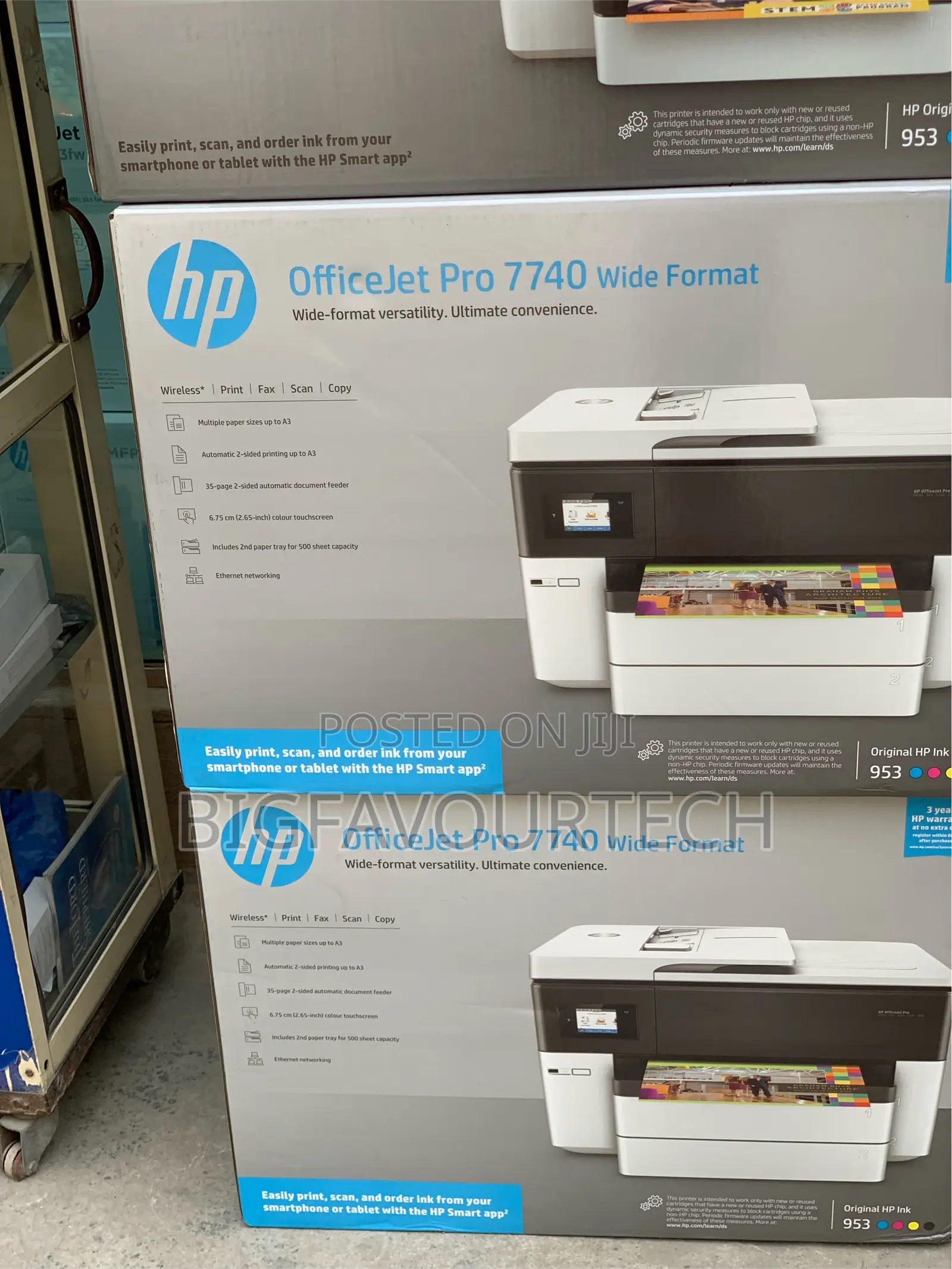 Hp Officejet Pro 7740 Wide Format All-in-one Printer G5j38a