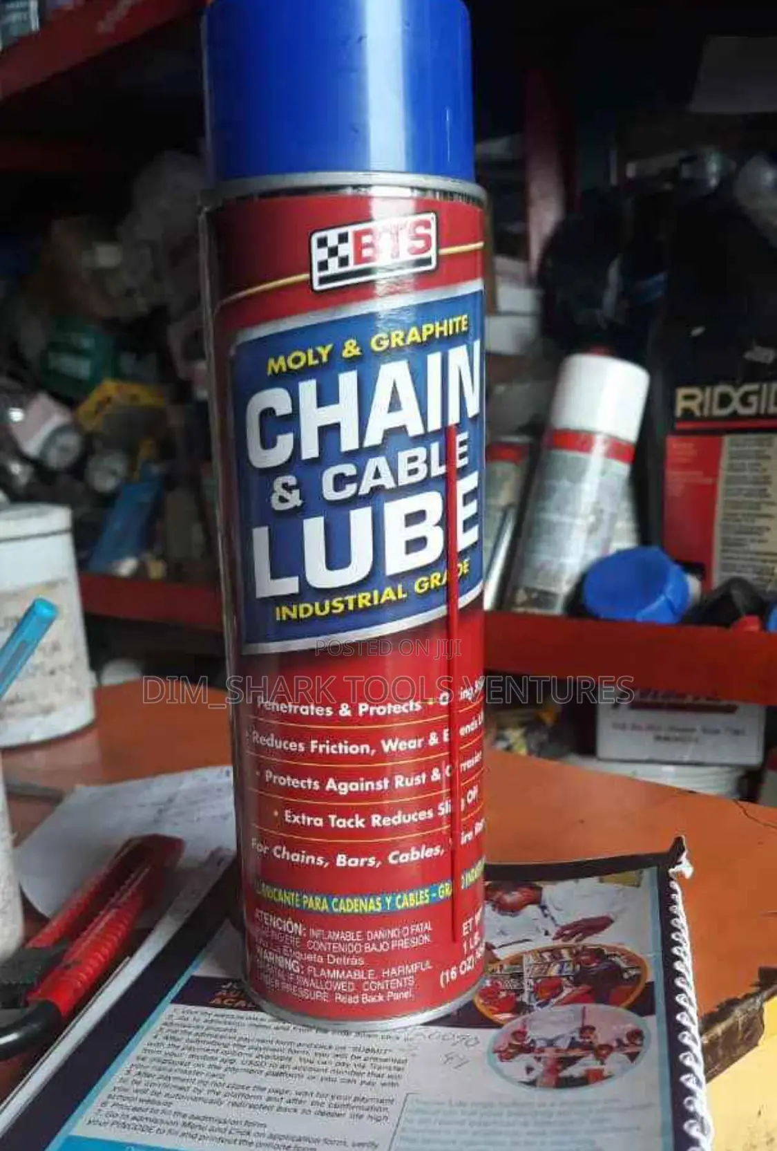 Chain and Cable Lube Spray