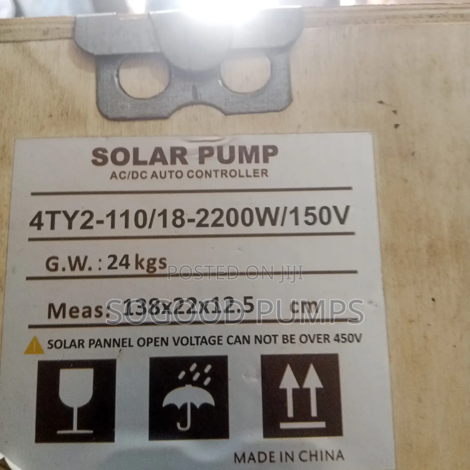 Ac/Dc Myhome Solar Submersible Pump Type 2200w/150v 176m