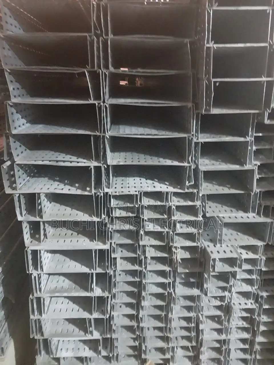 200x50 Cable Tray Hot Dip