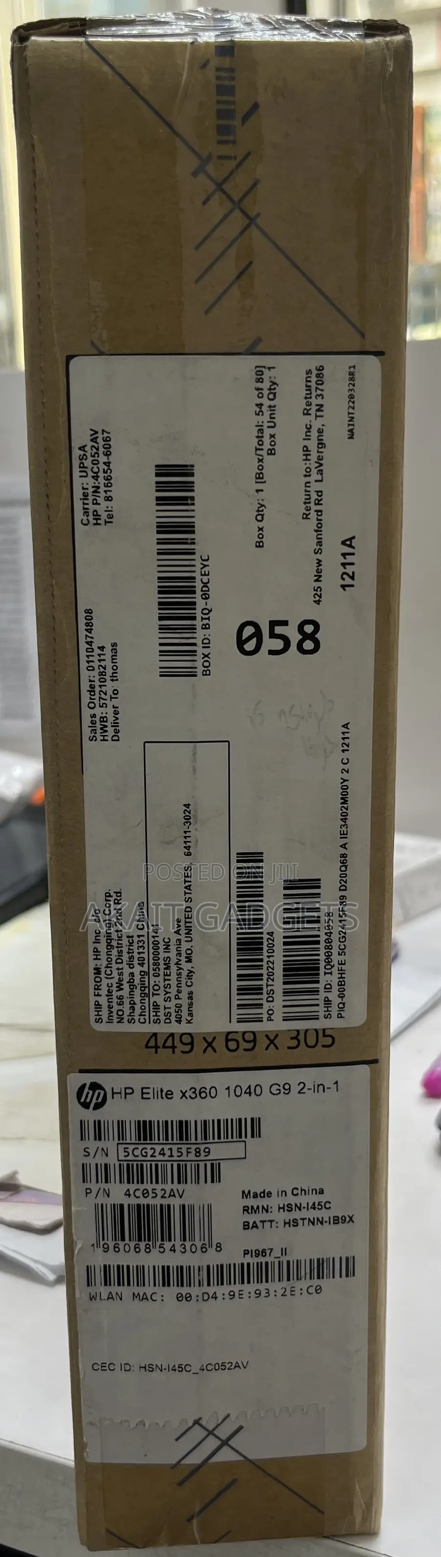 Laptop HP EliteBook 1040 16GB Intel Core i5 SSD 256GB