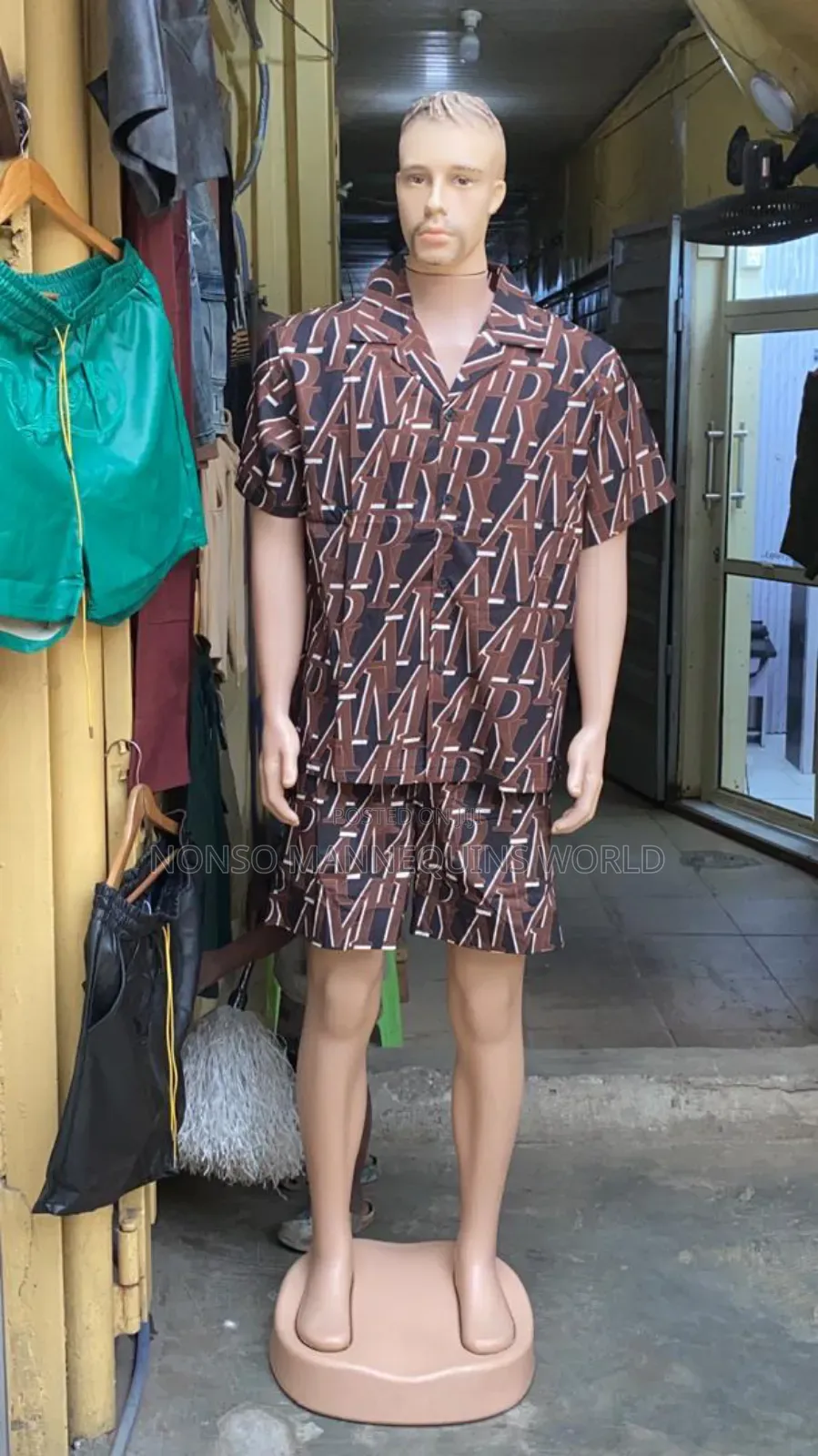 Handsome Face Complete Male Plastic Mannequin