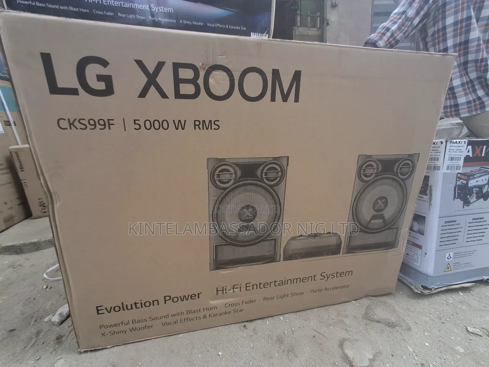 LG Xboom -Cks99f /5000 Watt RMS