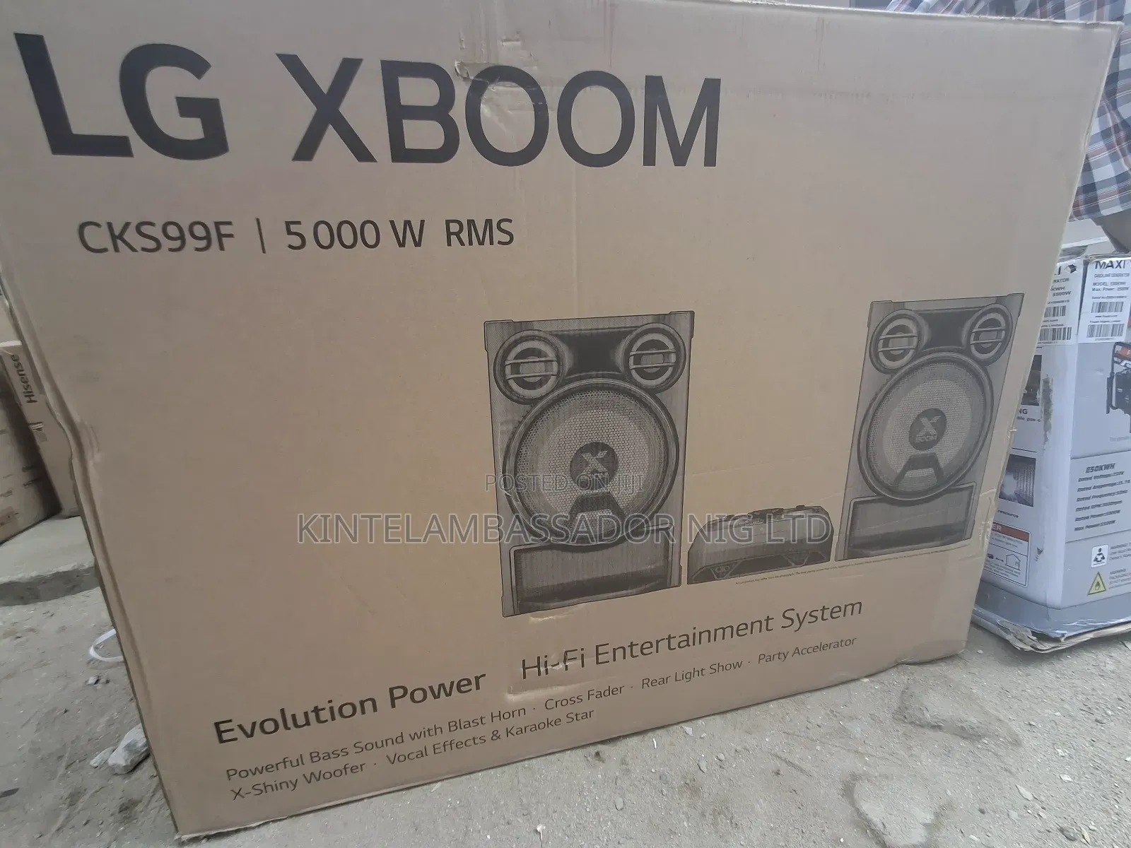 LG Xboom -Cks99f /5000 Watt RMS