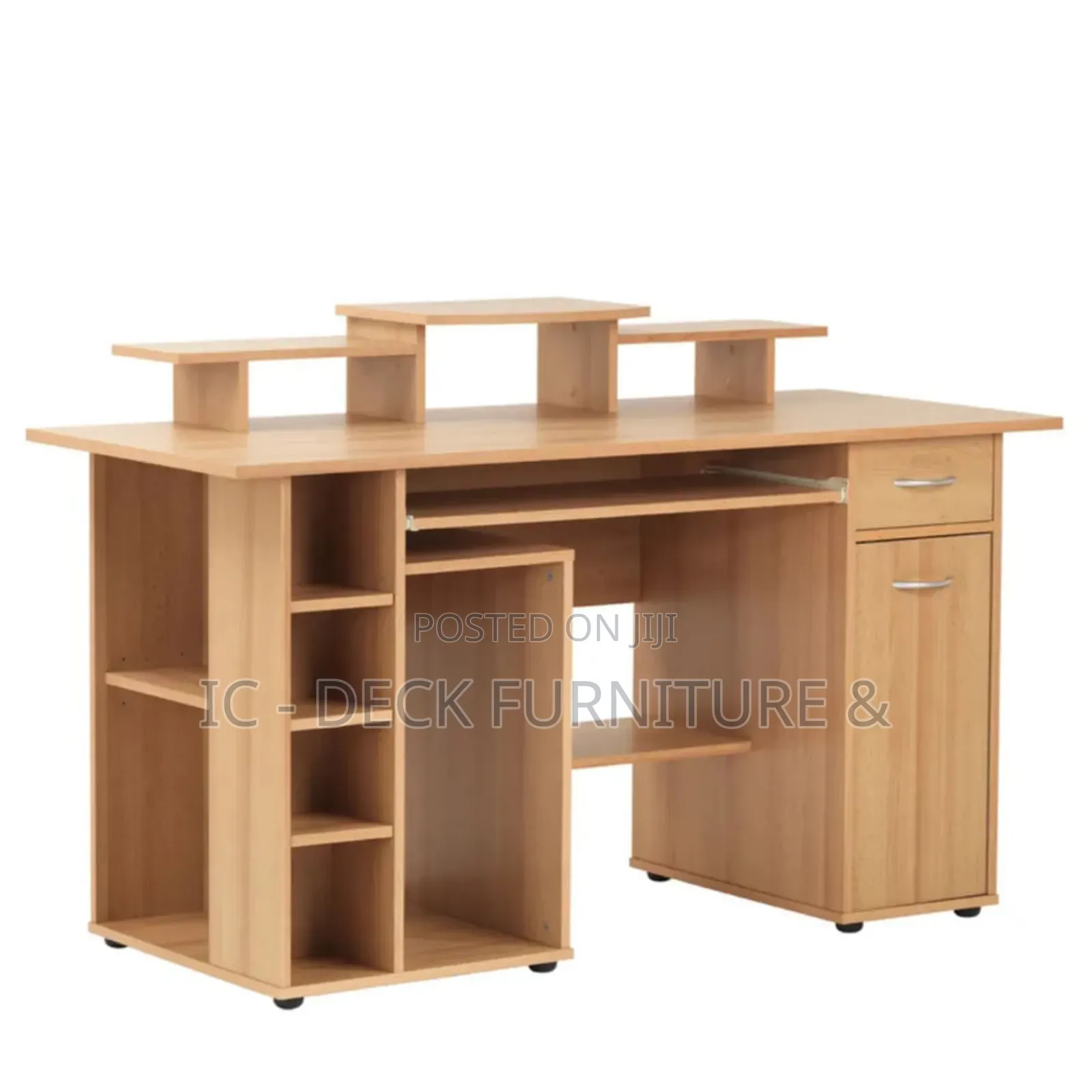 DSK4 Writing/Computer Desk W/ Shelves