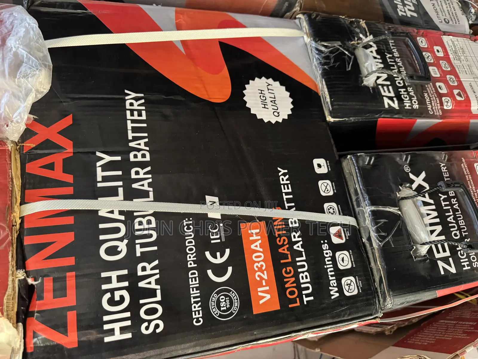 230ah ZENMAX Tubular Battery