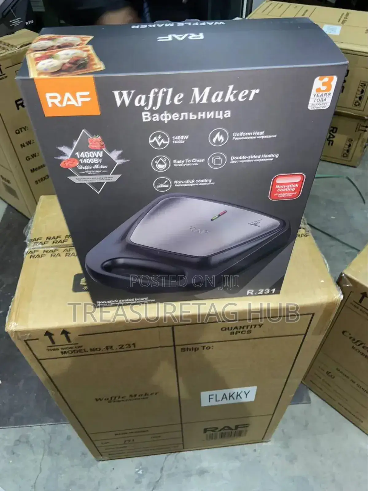 4 Face Waffle Maker