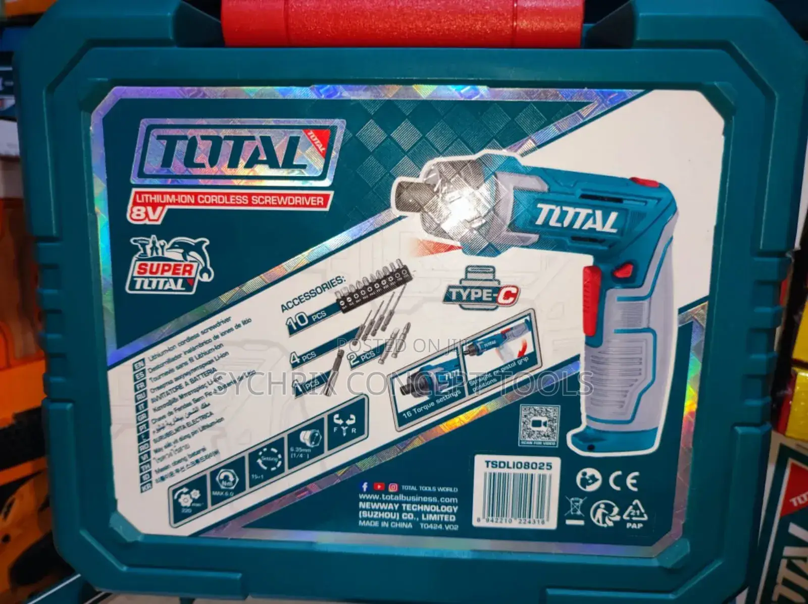 Cordless Screwdriver Set- 8V