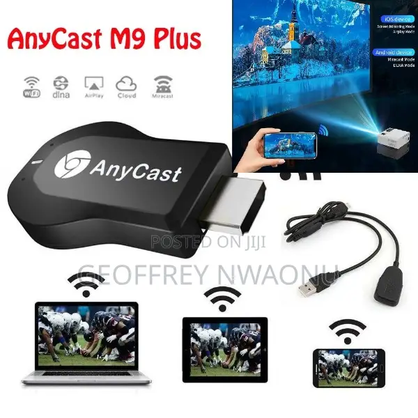 Anycast M9 Plus Wireless Display Receiver 1080p HDMI Dongle