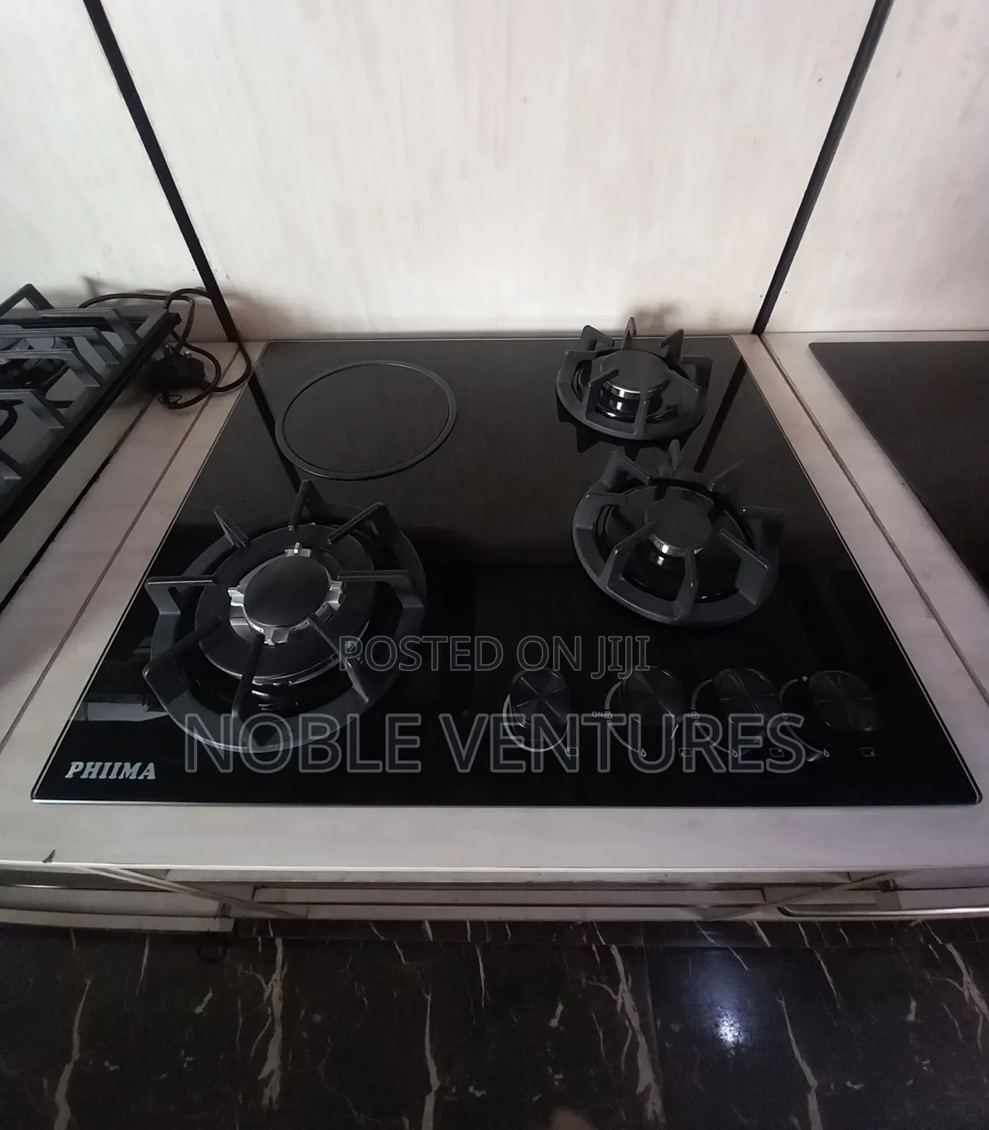 Phiima Inbuilt Electric and Gas Cooker 60x60cm 100%Copper