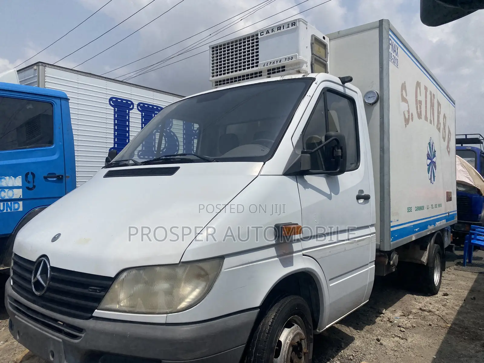 Mercedes Benz 4 Tons Cooling Van Truck