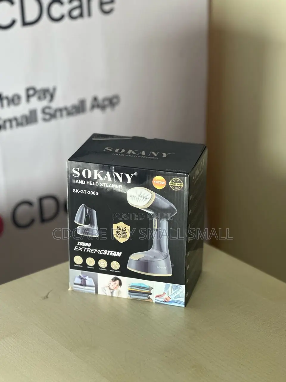 Pay Small Small Sokany Hand Held Steamer On Cdcare.App