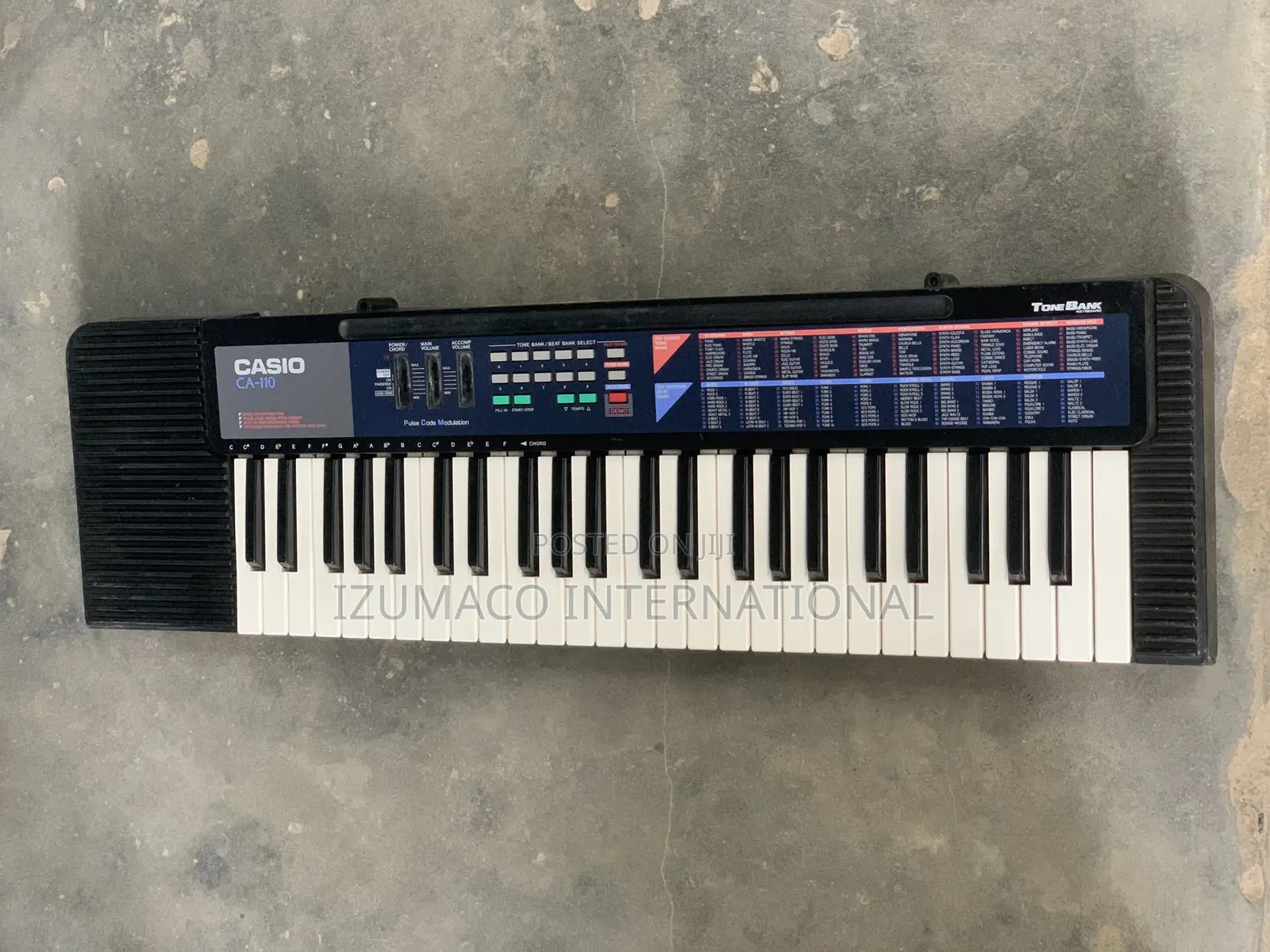 CA110 4-Octave Durable Casio Keyboard for Learners