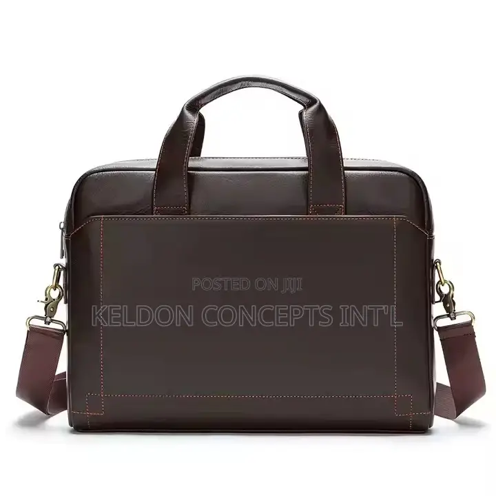Retro Quality Genuine Leather 15.6in Laptop Bag Moq ;50pcs