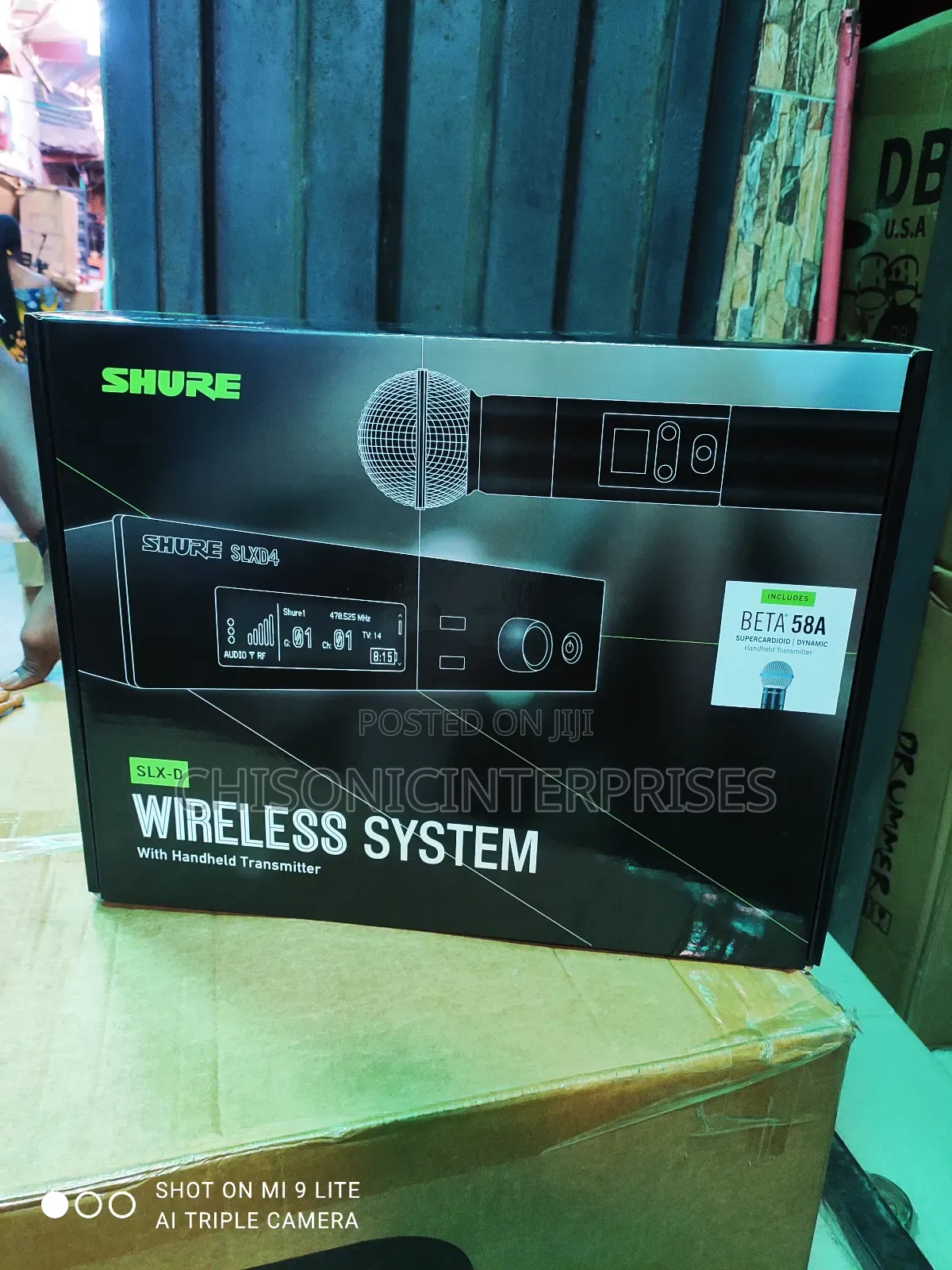 Shure Slxg4/Beta58a Single