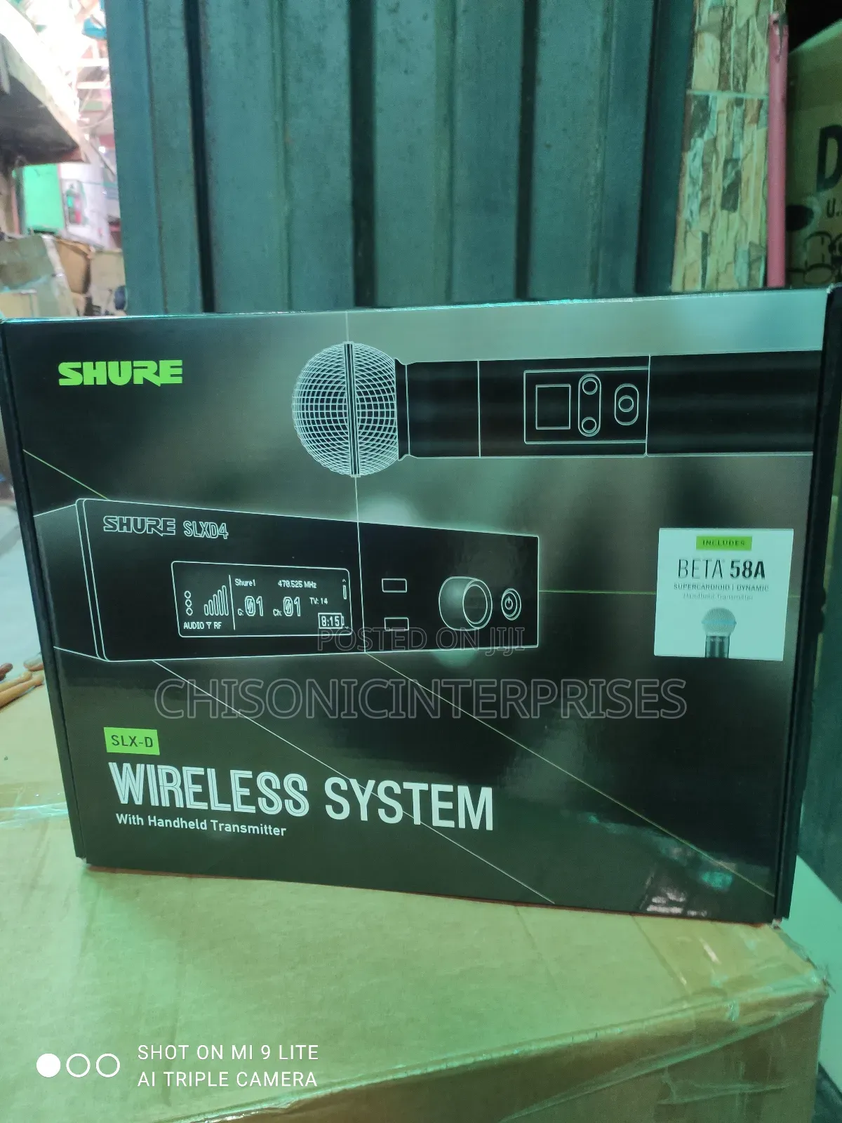 Shure Slxg4/Beta58a Single