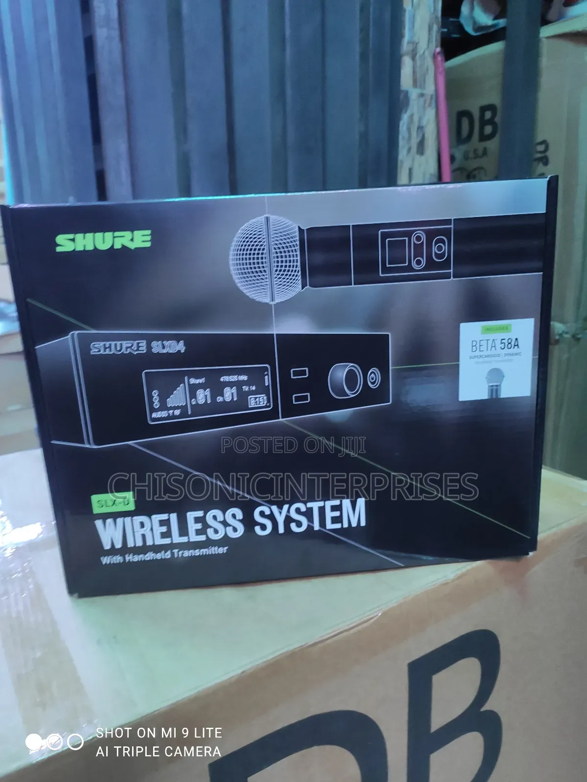 Shure Slxg4/Beta58a Single