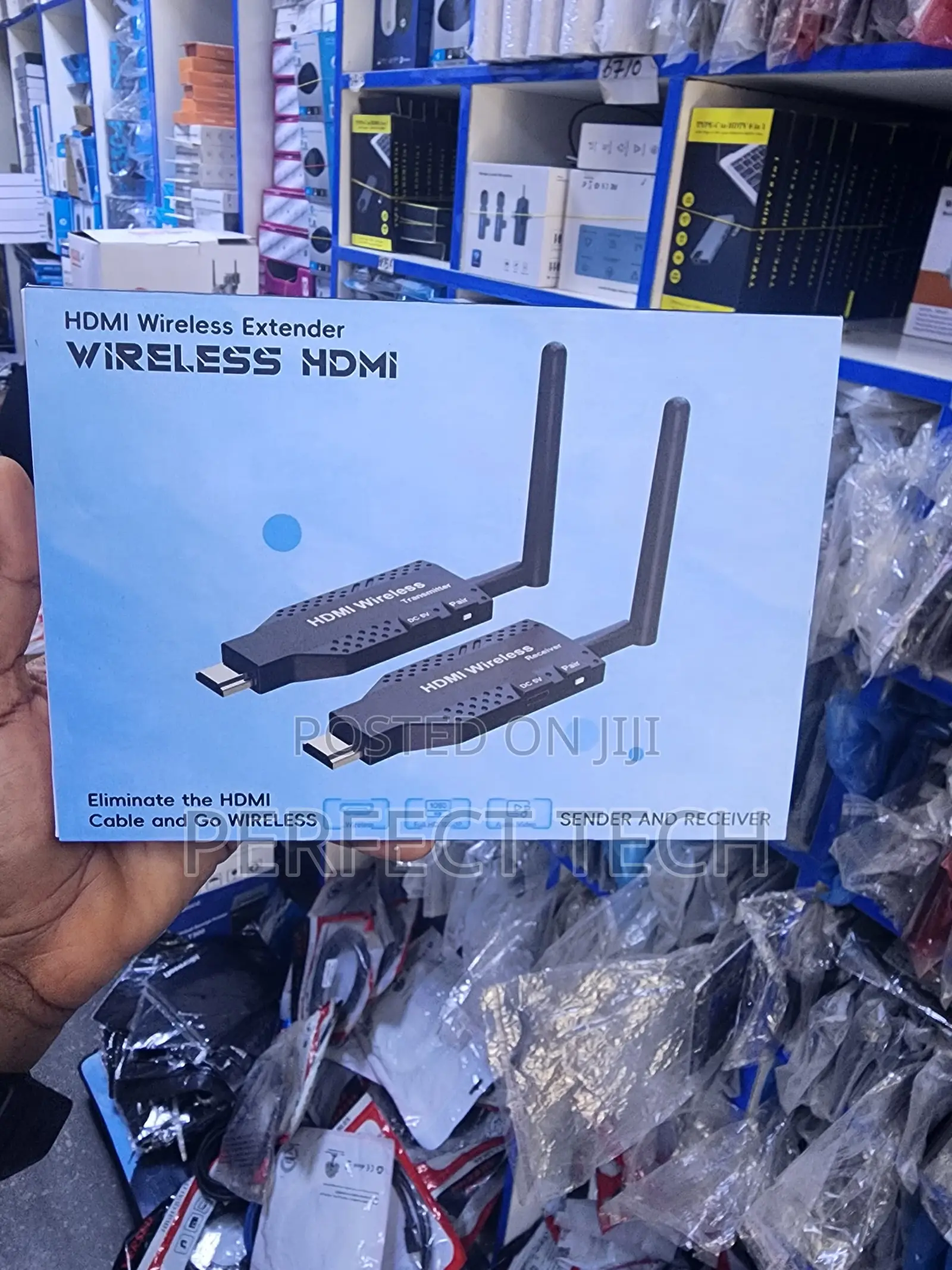 Wireless Hdmi Extender Sender Receiver {Plug Play}