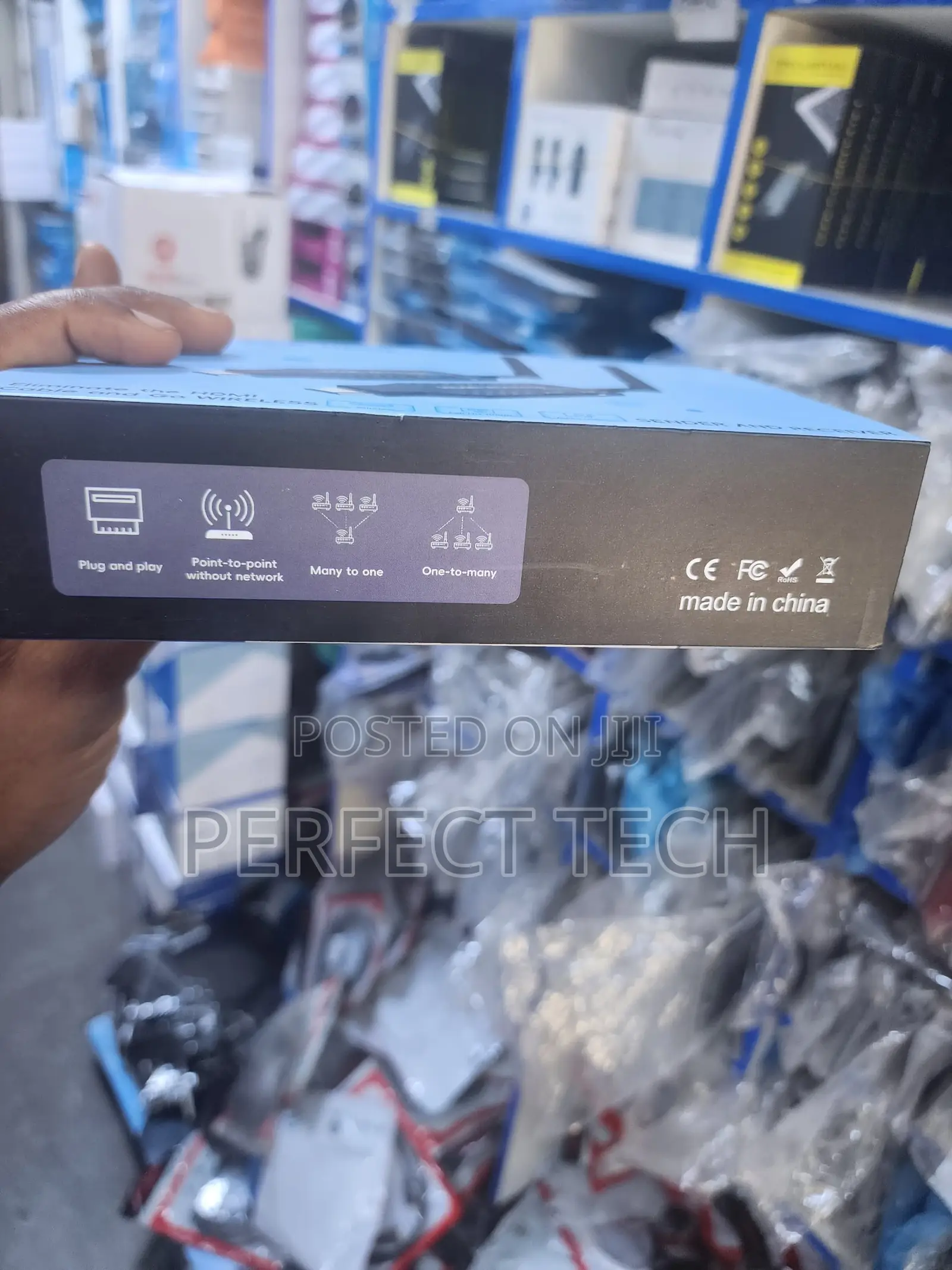 Wireless Hdmi Extender Sender Receiver {Plug Play}
