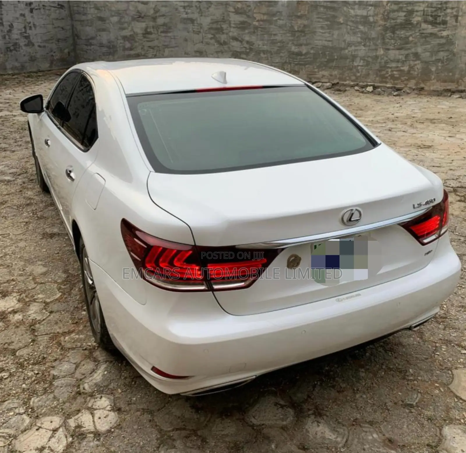 Lexus LS 460 AWD 2015 White