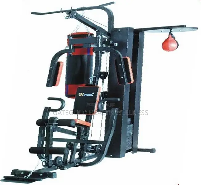 One Station Multi Gym With Punching Bag Gg3001c-1