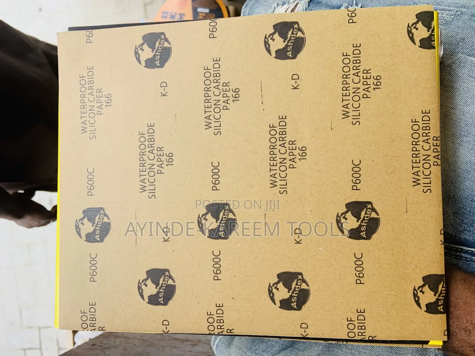 Waterproof Silicon Carbide Paper(Grit P 600)Smooth Sandpaper