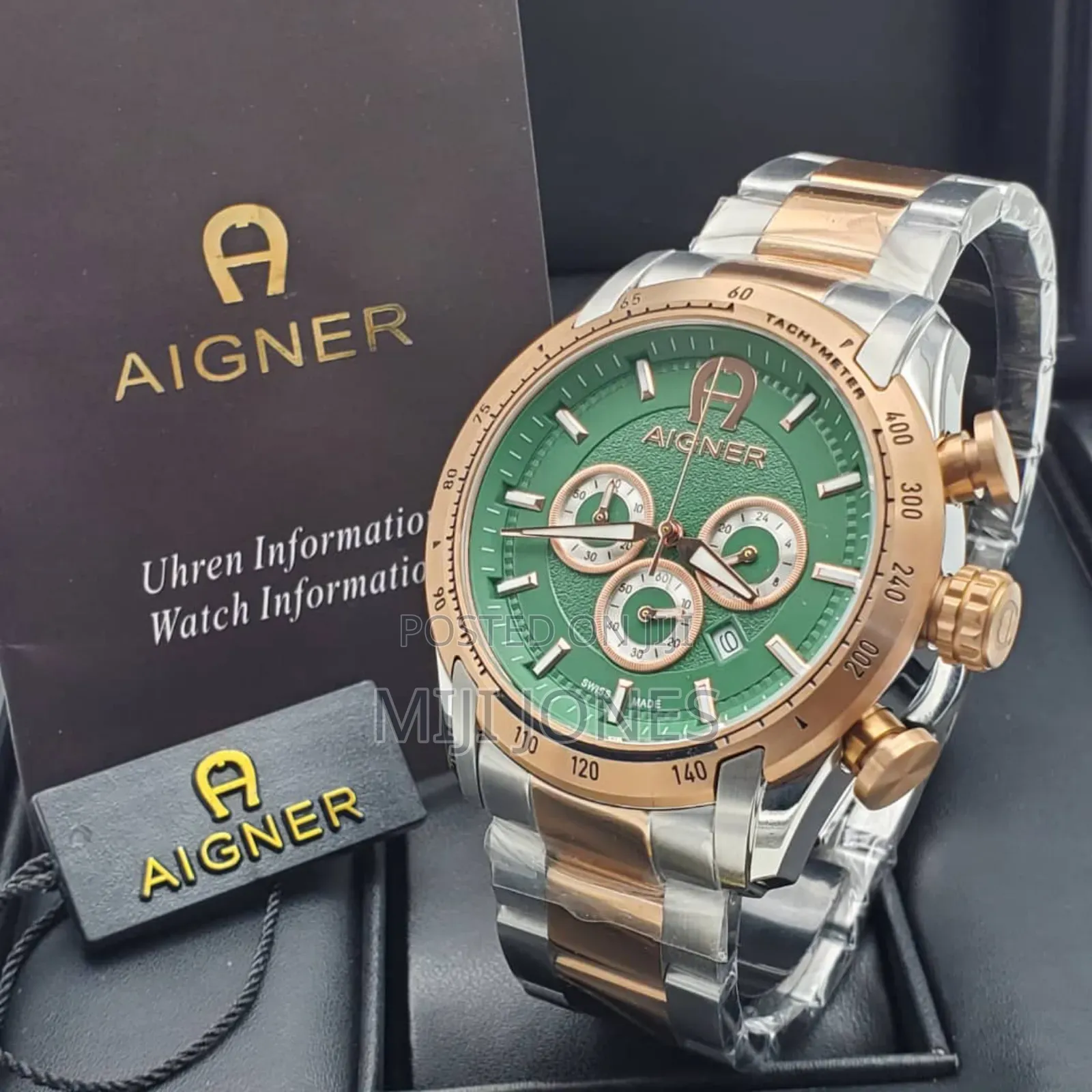 Aigner Men Stainless Steel Watches
